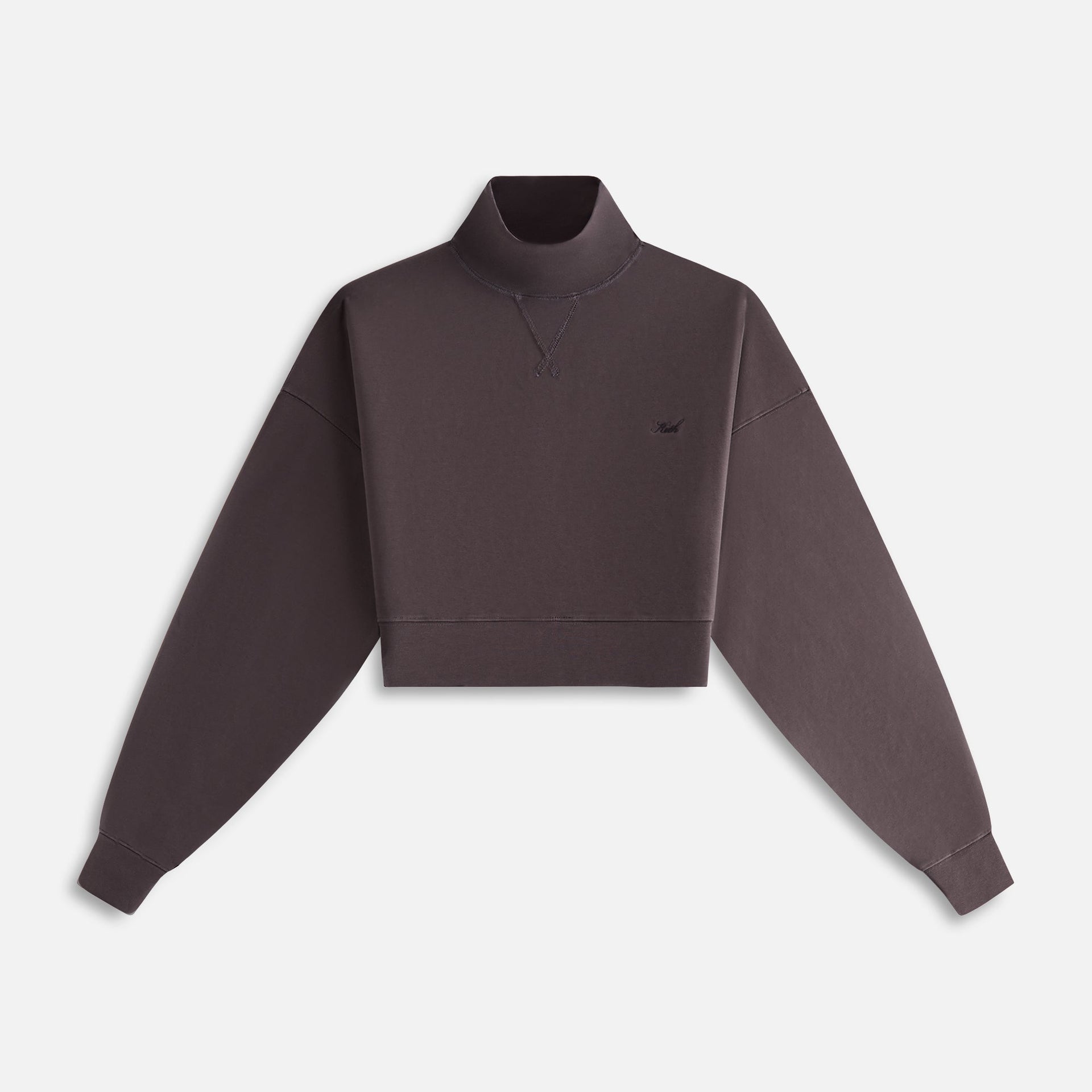 Kith Women Maryn Cropped Turtleneck - Hematite