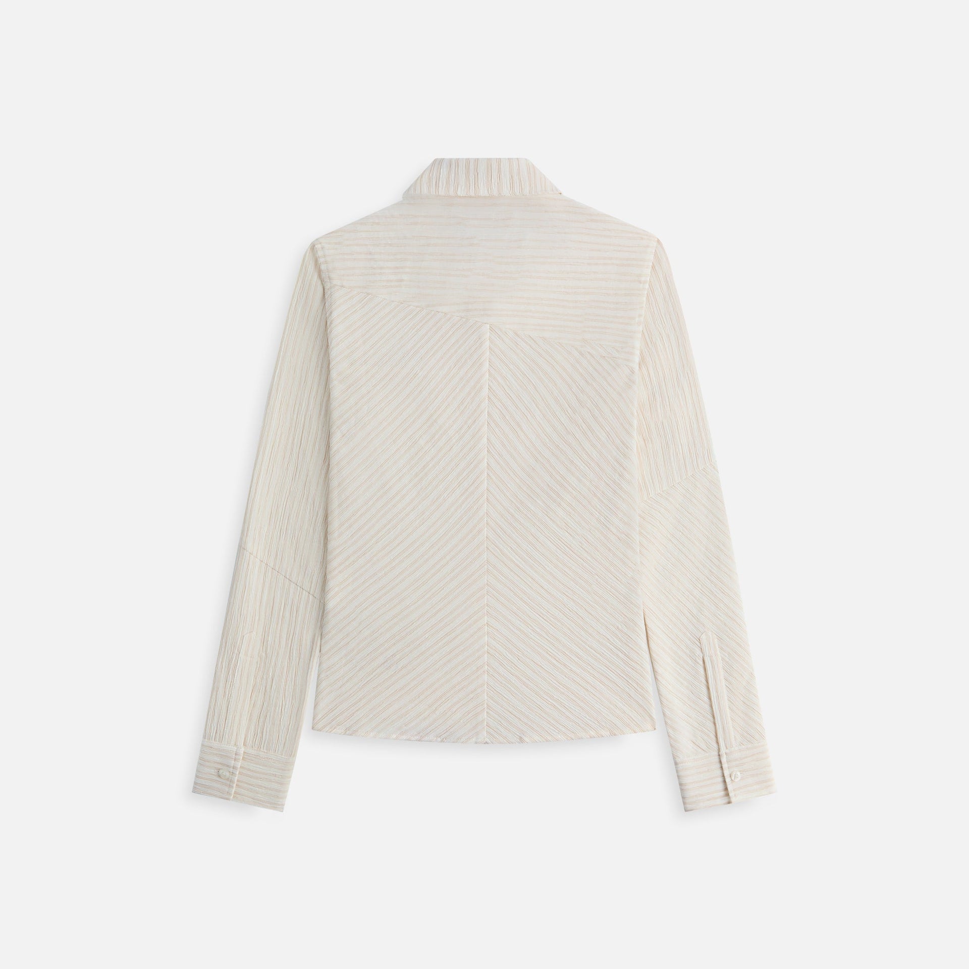 Kith Women Ella Patchwork Fitted Shirt - Oxide