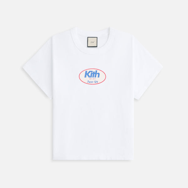 Tシャツ・カットソー Kith Women x Coca-Cola Mulberry Tee White Kith Women Mulberry Tee II - White