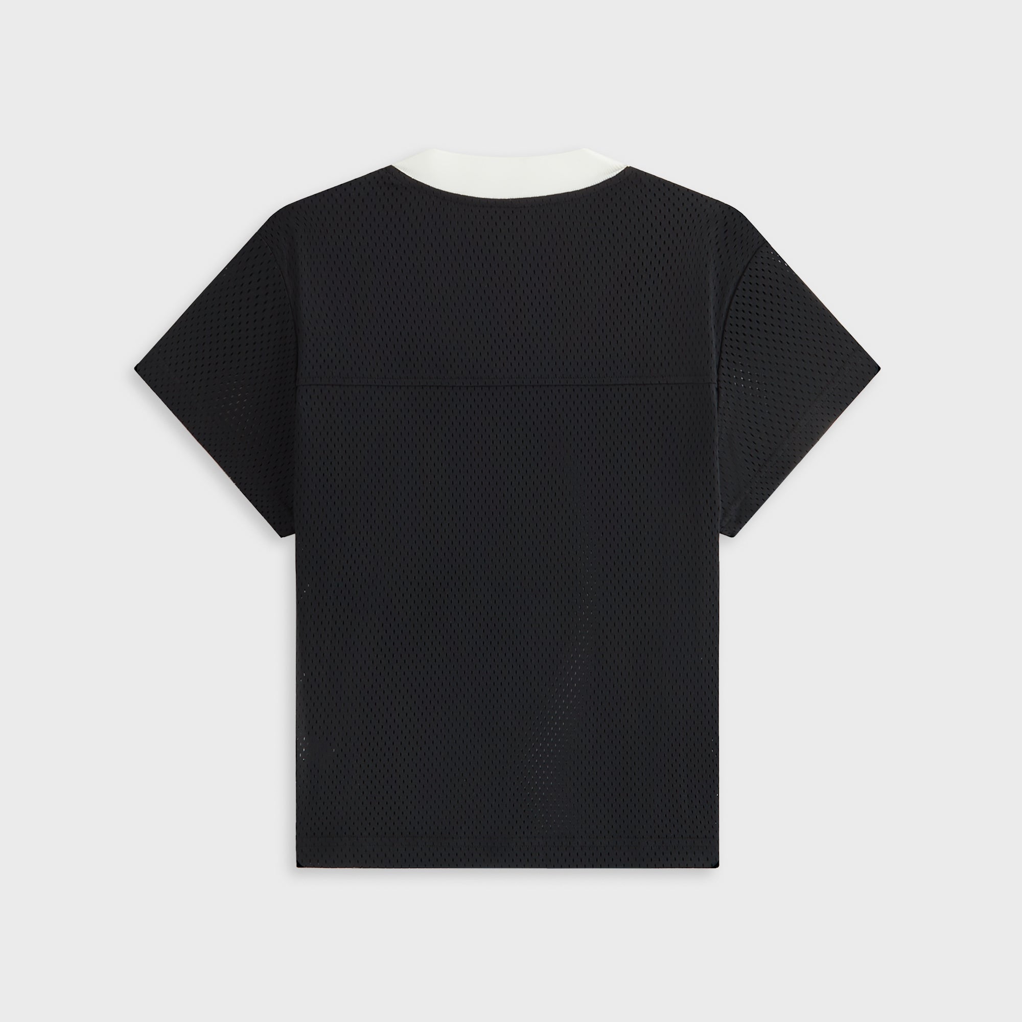 KITH VネックMesh Jersey Kith Women Nicci Mesh Football Jersey - Black – Kith Europe