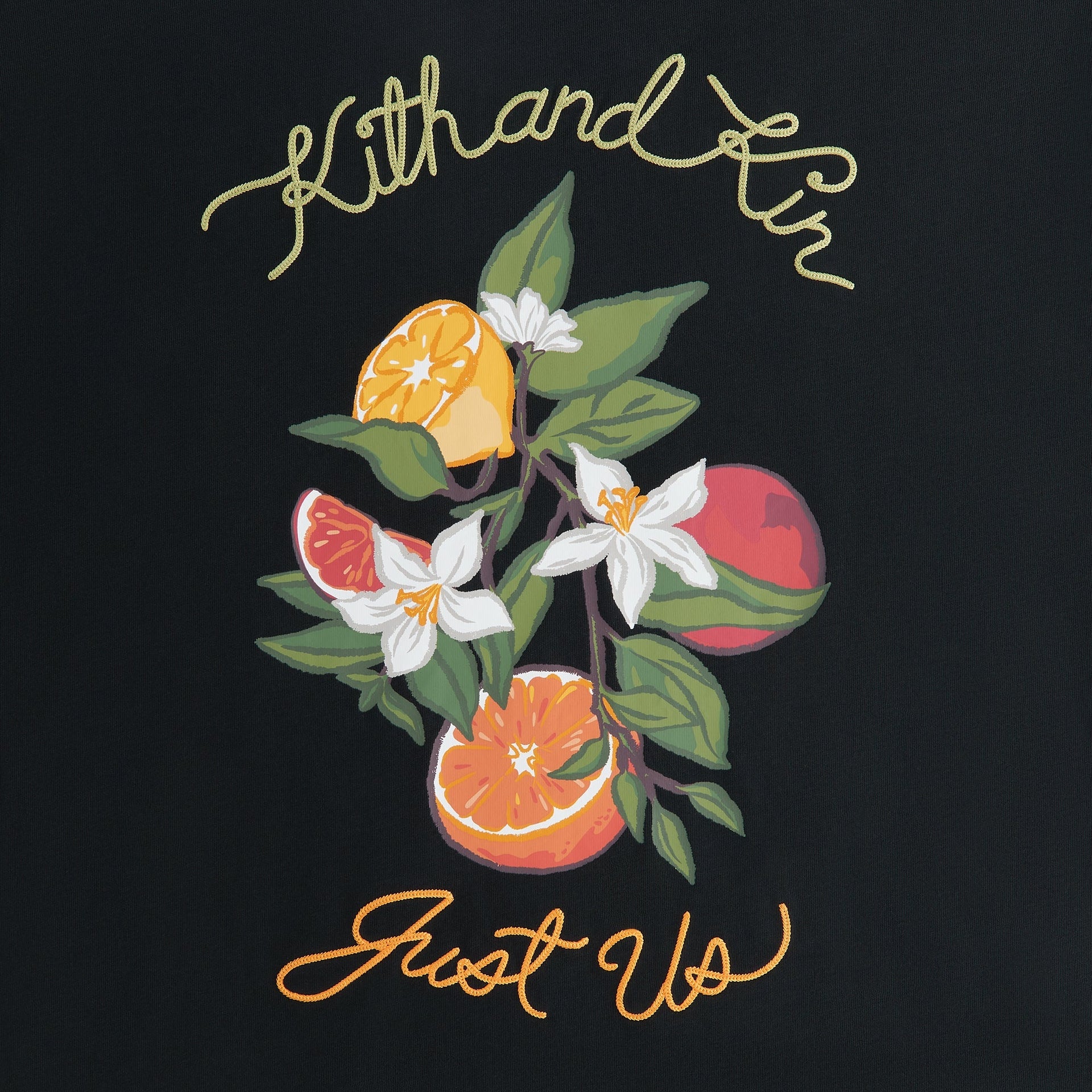 Kith Women Citrus Vintage Tee - Black PH