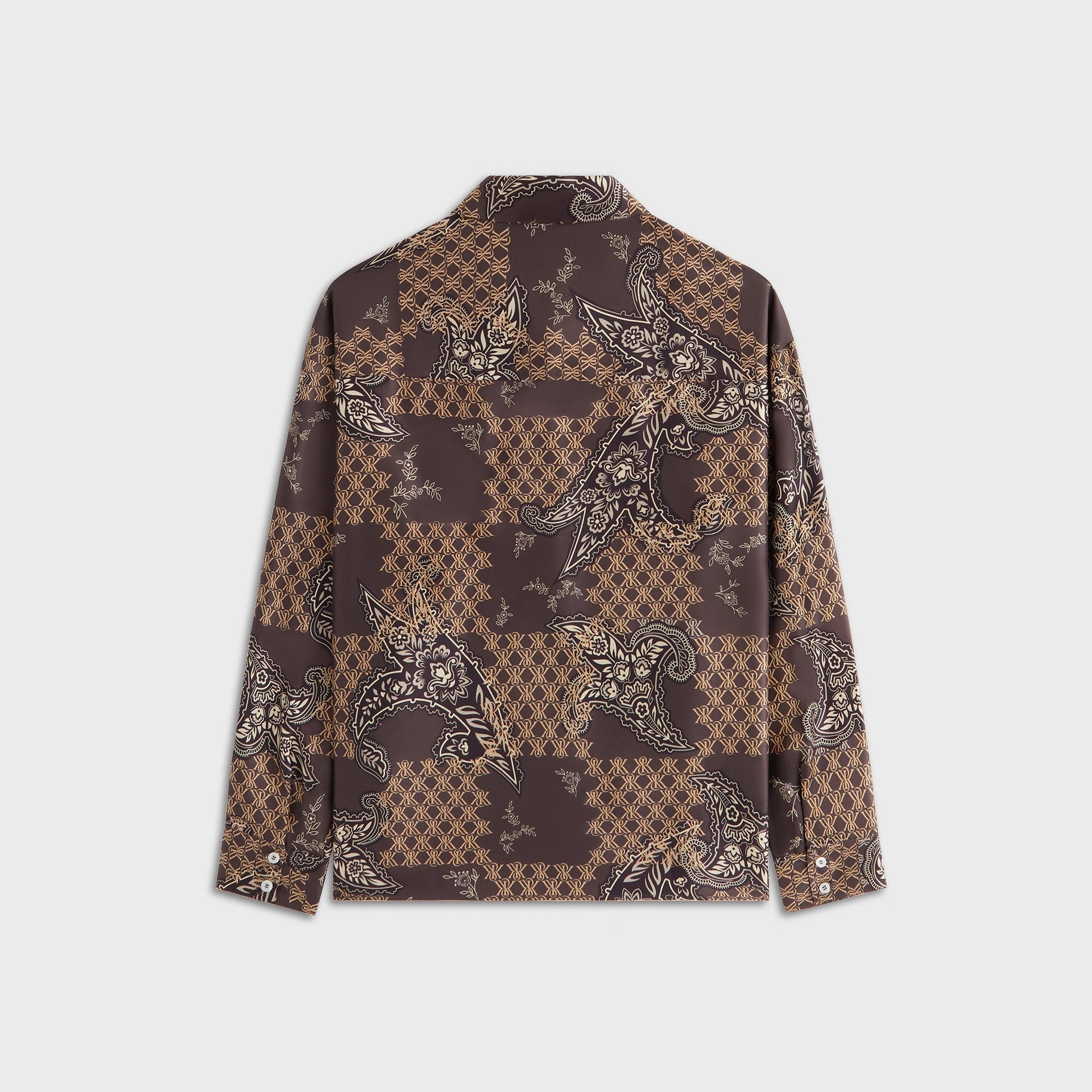 Kith Women Siena Crest Paisley Shirt - Brew PH