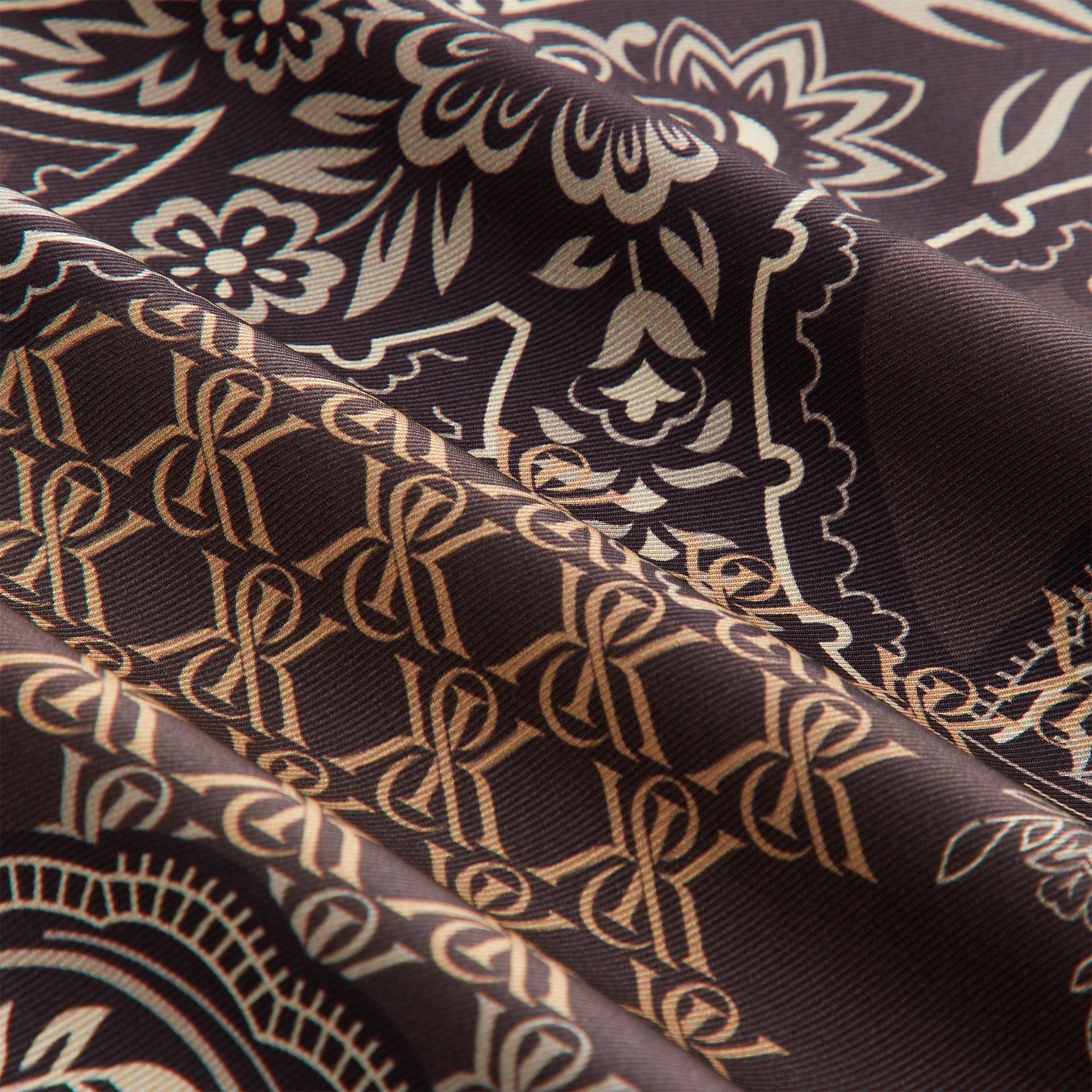 Kith Women Siena Crest Paisley Shirt - Brew PH