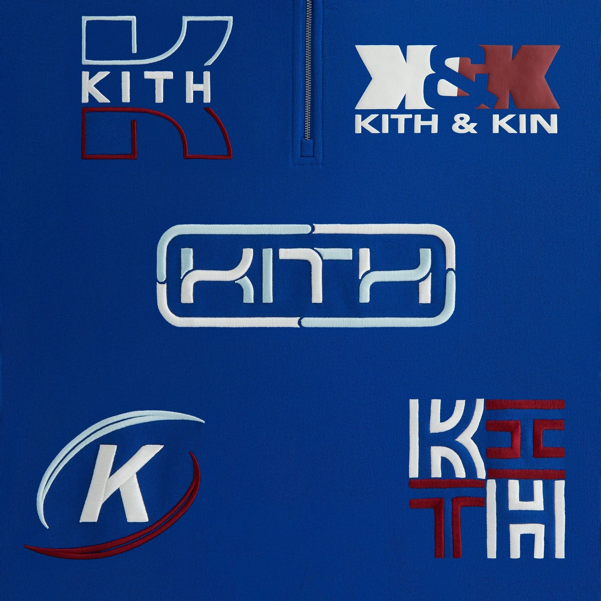 Kith Women Hunter III Sport Logo Quarter Zip - Current - PH