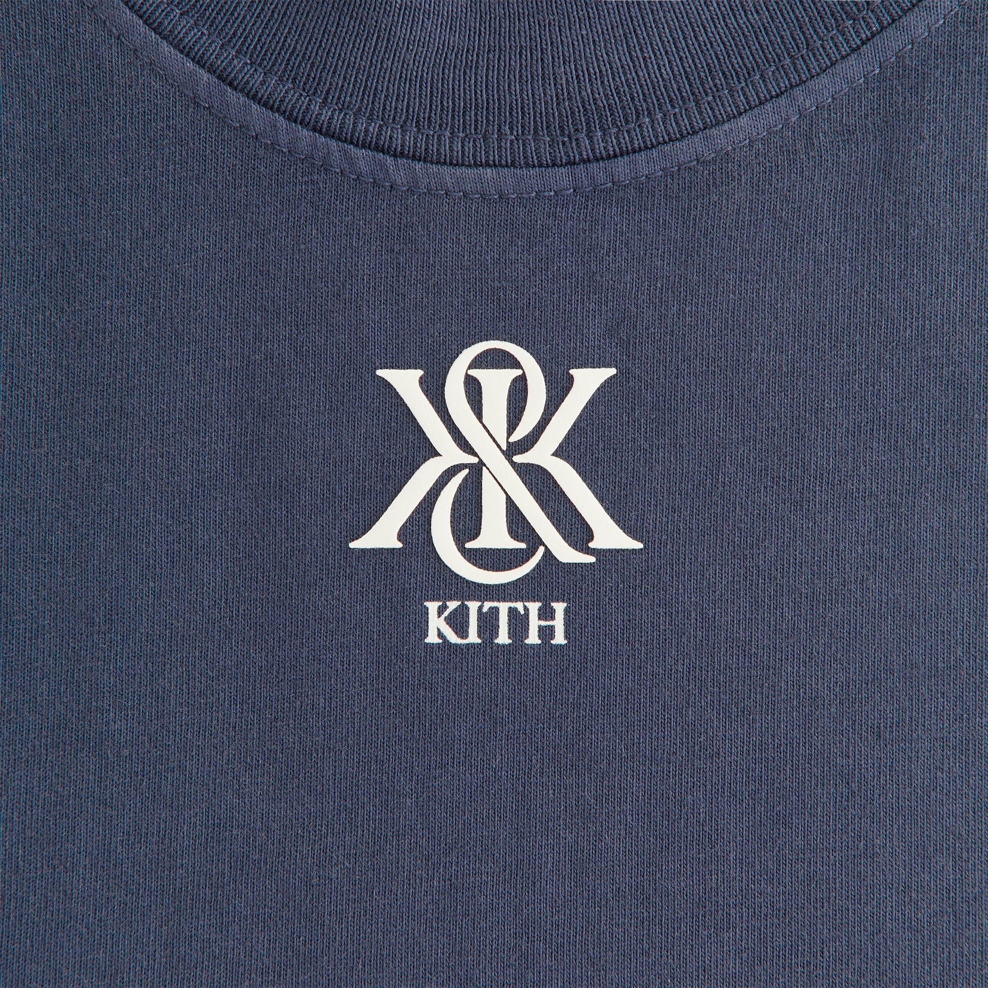 Kith Women Mock Neck Vintage Tee - Nocturnal - PH