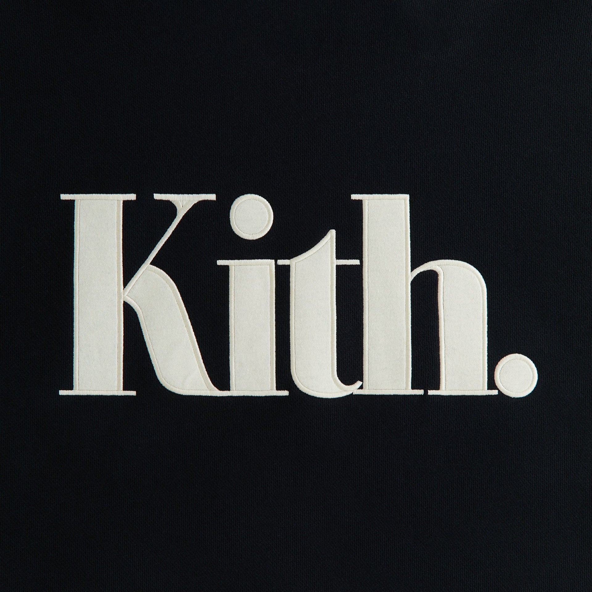 Kith Women Maverick Punctuated Logo Hoodie - Black - PH