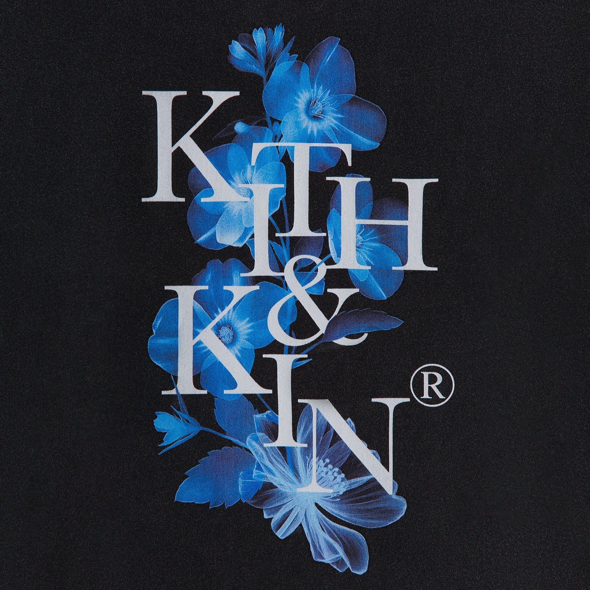 Kith Women Vintage Xray Floral Tee - Black - PH