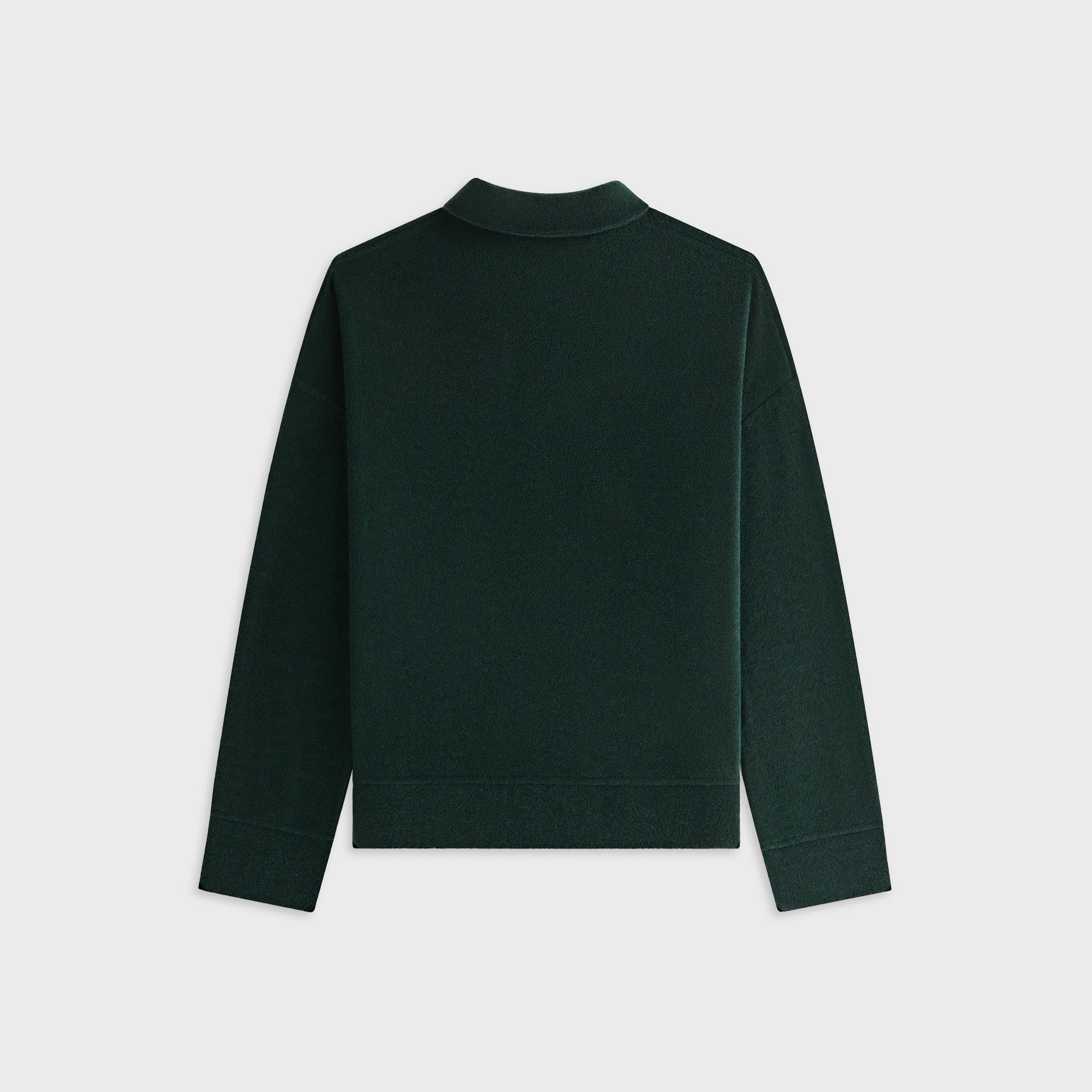 Kith Women Selma Boucle Towel Polo Long Sleeve - Stadium - PH