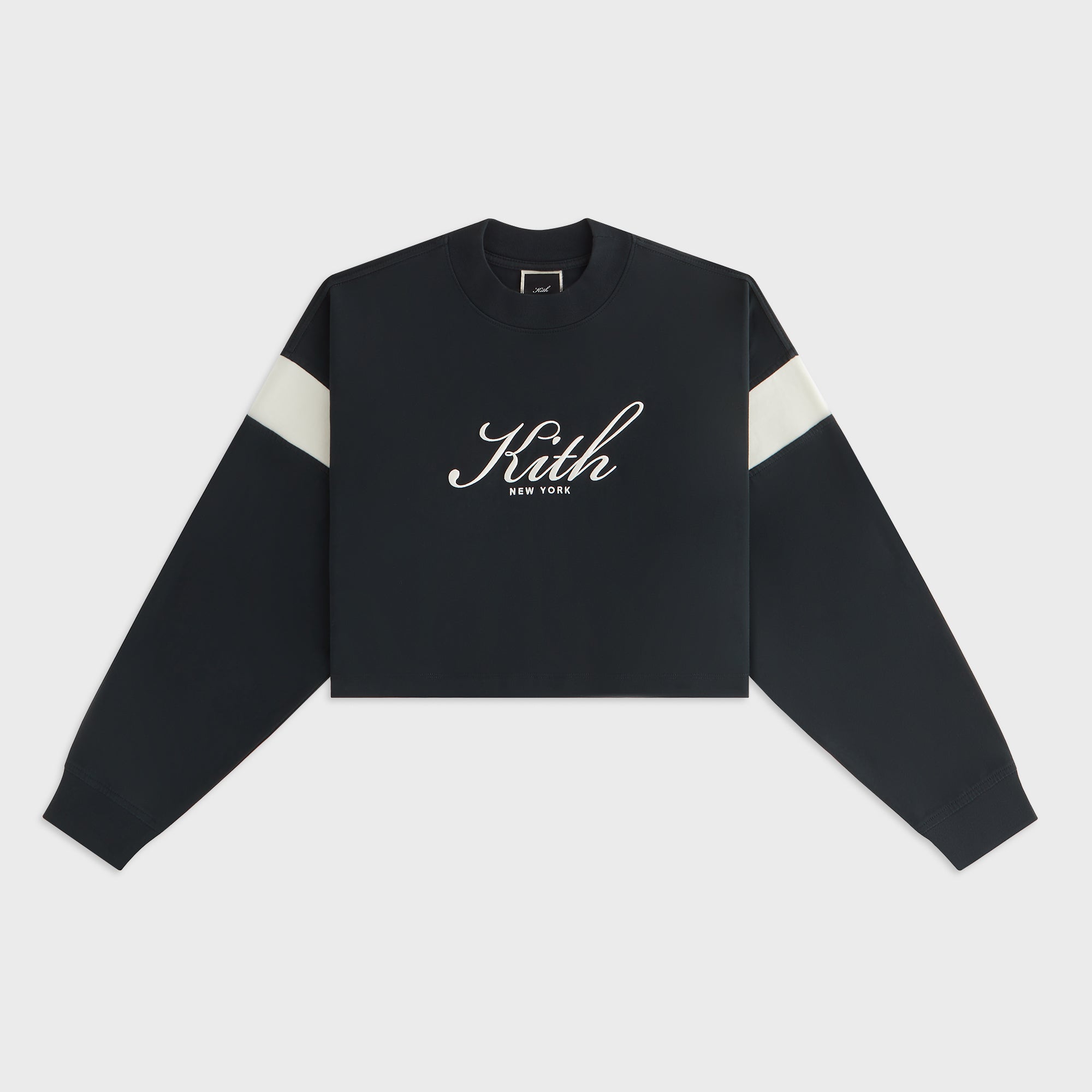 Kith Women Jasper Script Long Sleeve - Black – Kith Europe