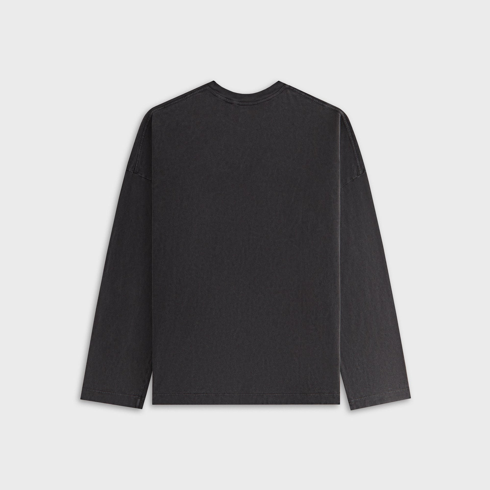 Kith Women Oversized Jay Sueded Long Sleeve - Black - PH