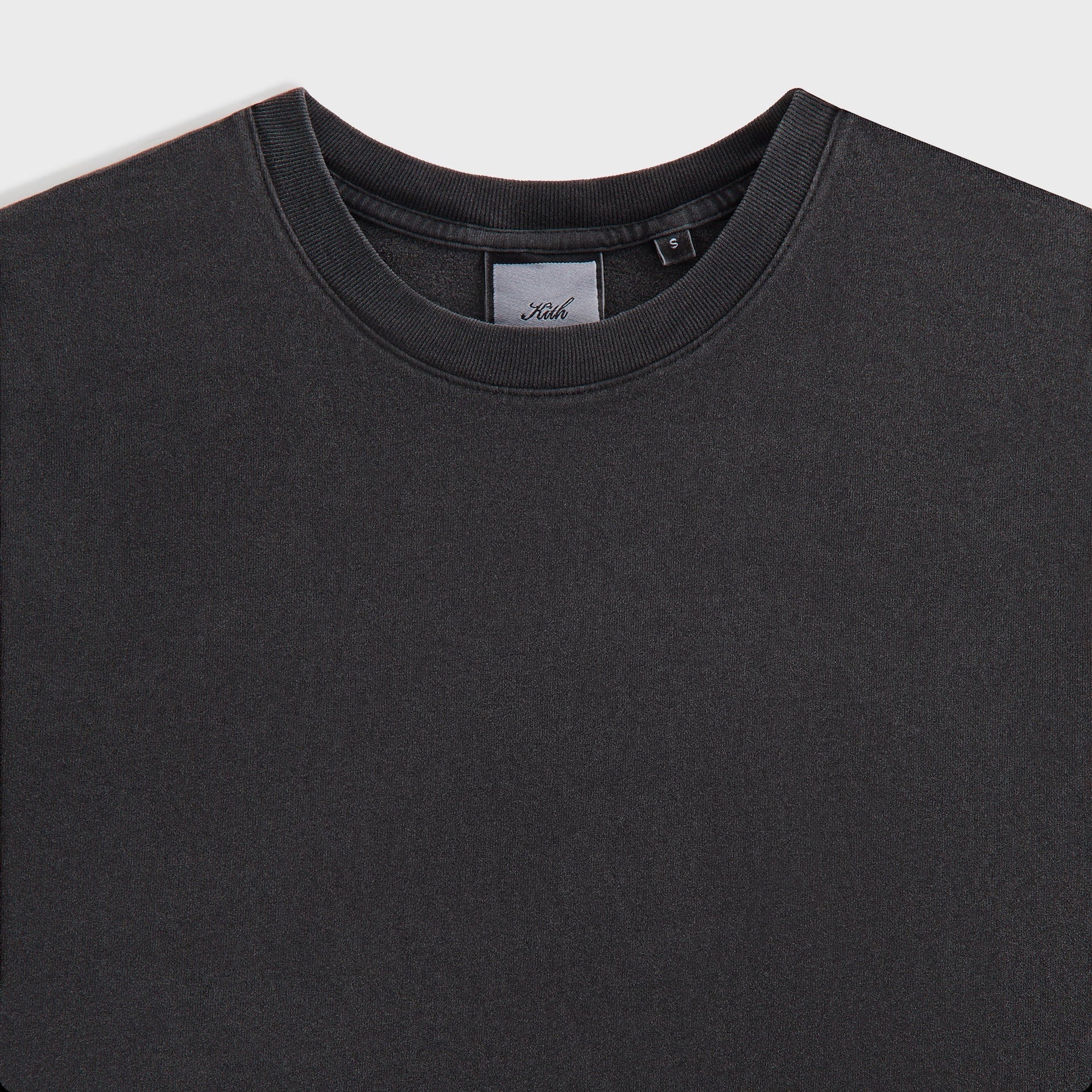 Kith Women Oversized Jay Sueded Long Sleeve - Black - PH