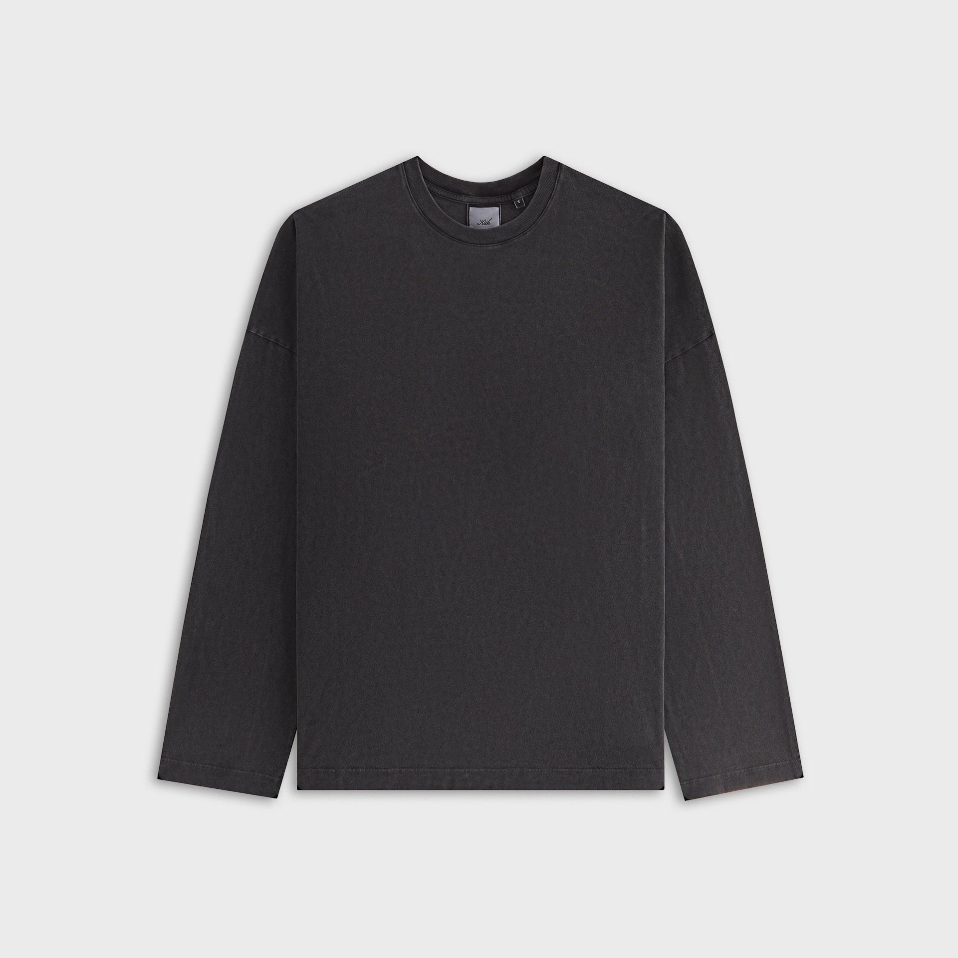 Kith Women Oversized Jay Sueded Long Sleeve - Black - PH