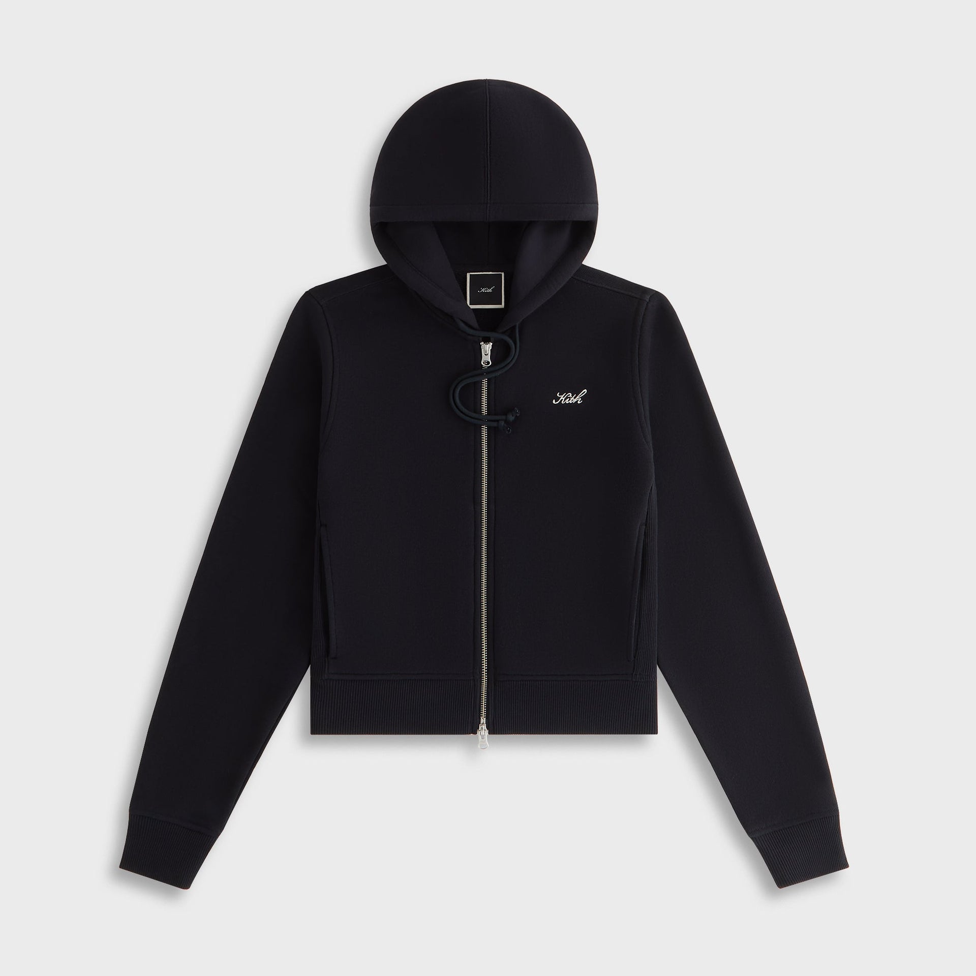 Kith Women Tye Zip Hoodie - Black