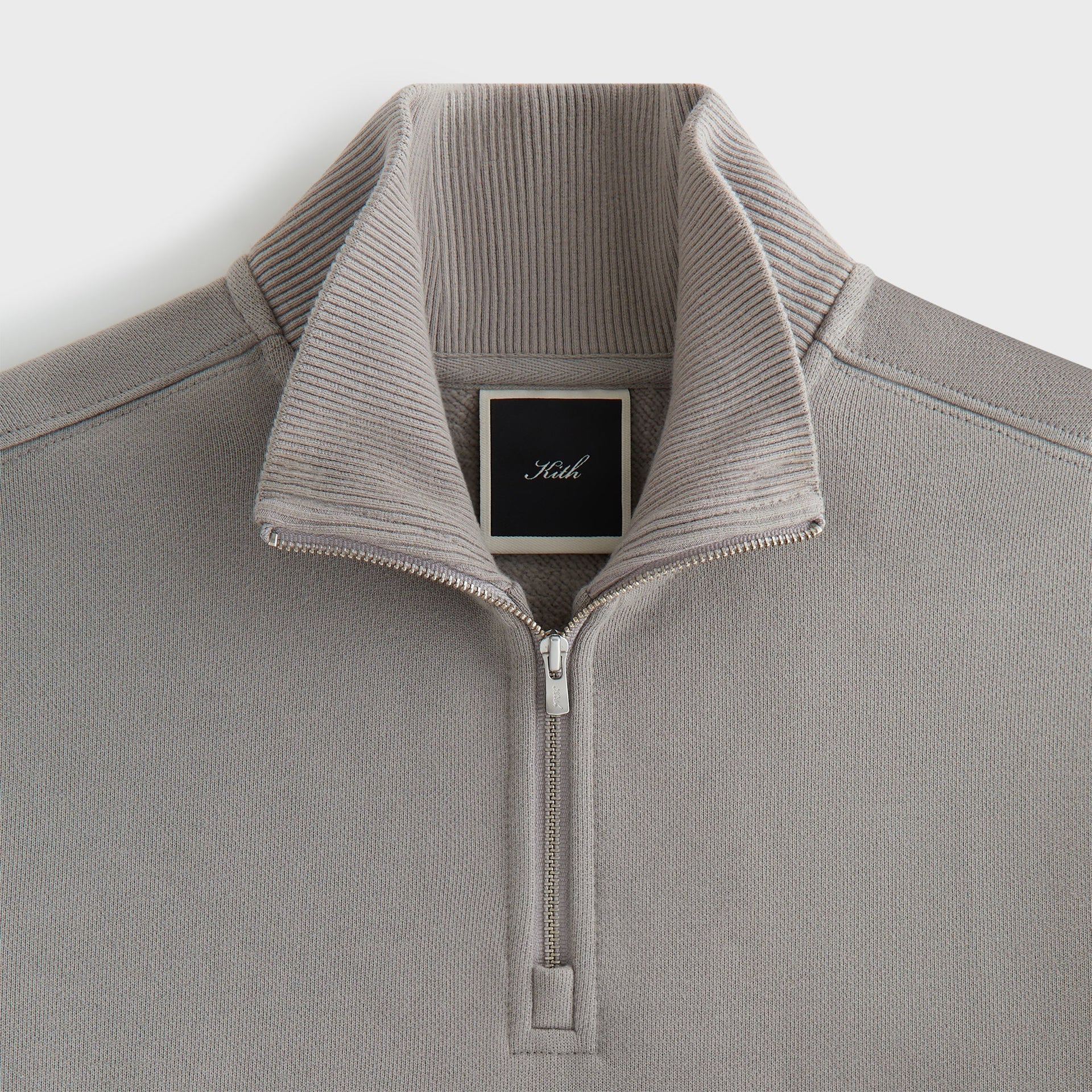 Kith Women Hunter II Punctuated Logo Quarter Zip - Storm - PH