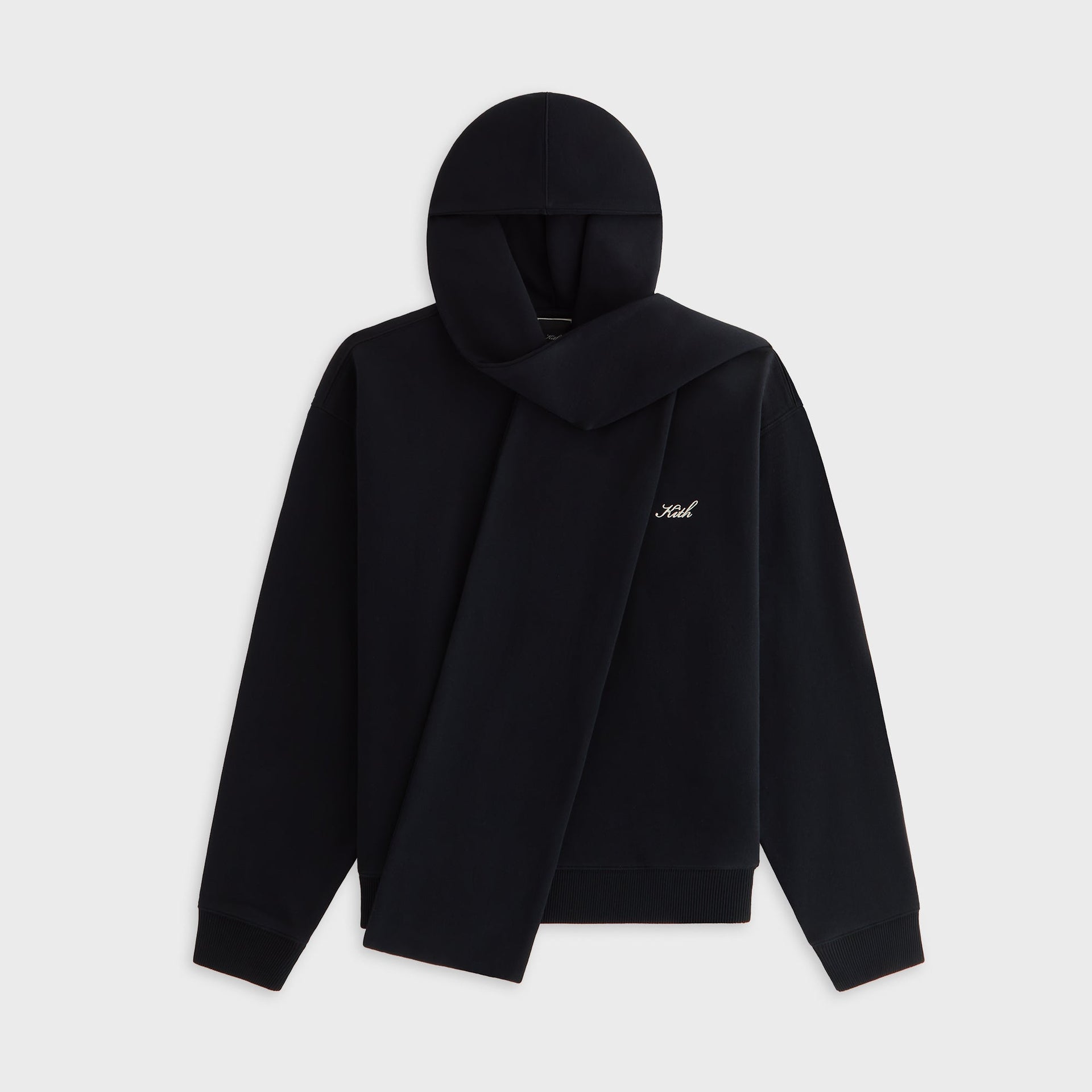 Kith Women Sedo Scarf Hoodie - Black - PH