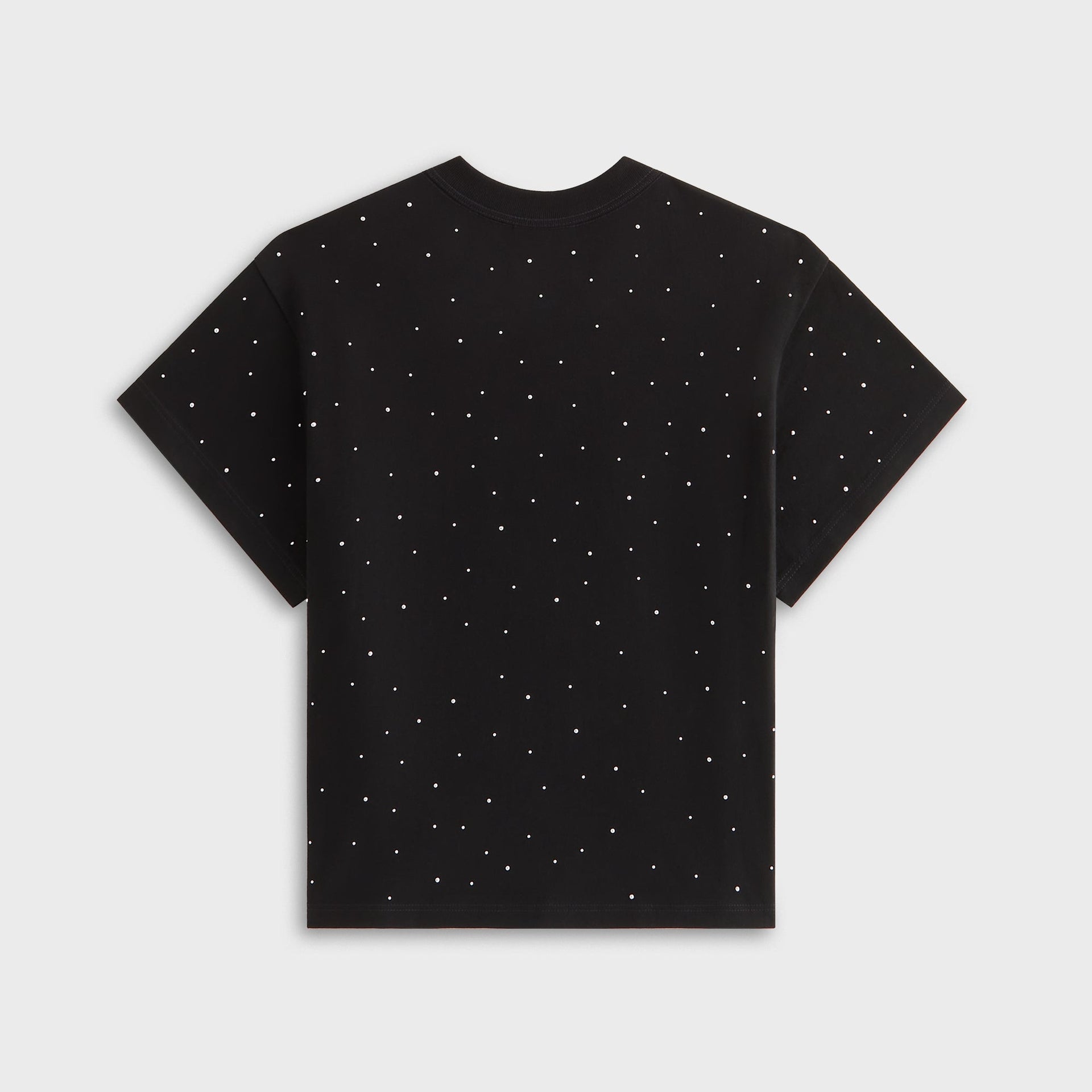 Kith Women Mulberry Vintage Studded Crest Tee - Black - PH
