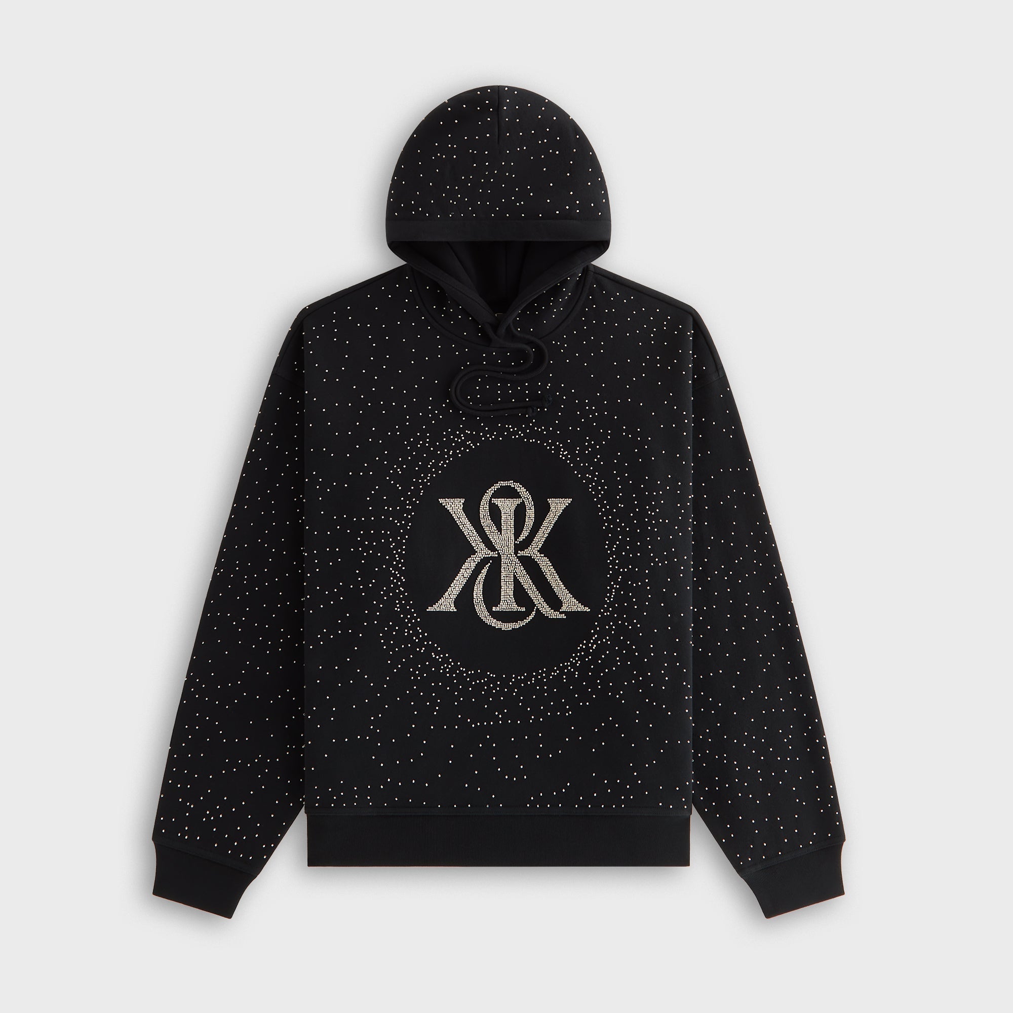 Kith Women Maverick Beaded Crest Hoodie - Black – Kith Europe