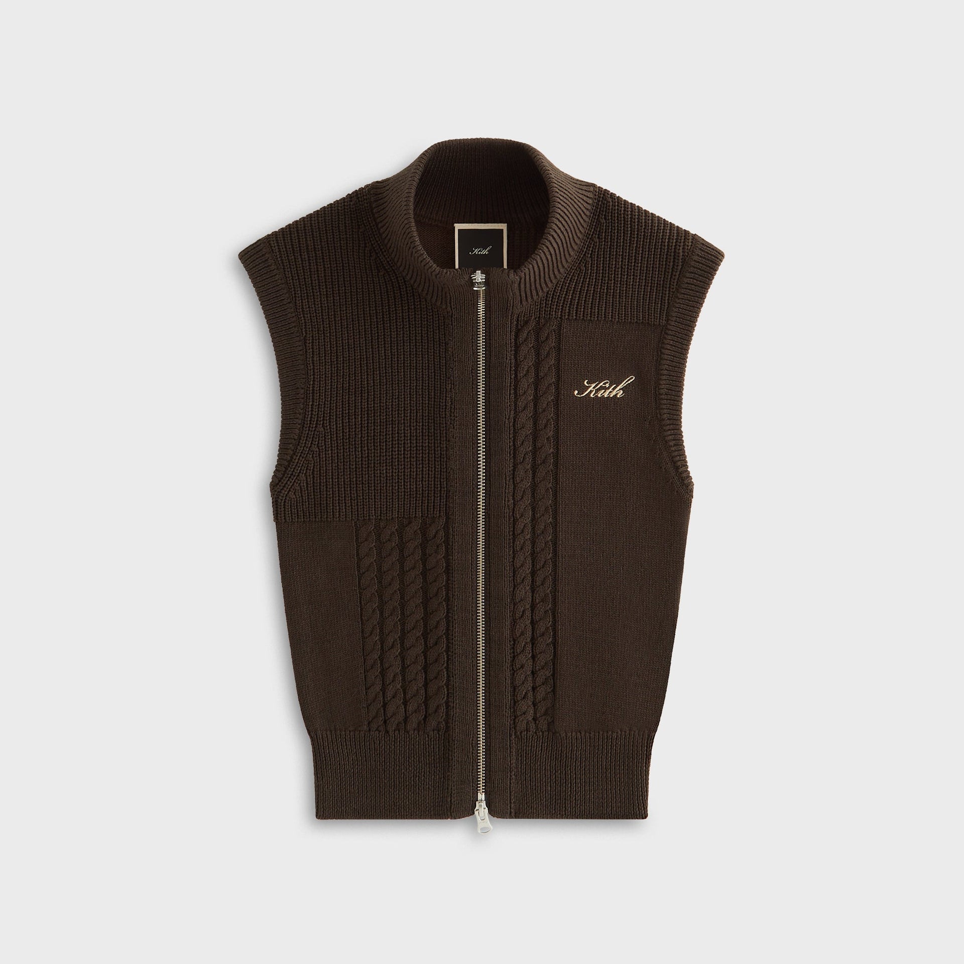 Kith Women Elayne Patchwork Zip Tank - Incognito - PH