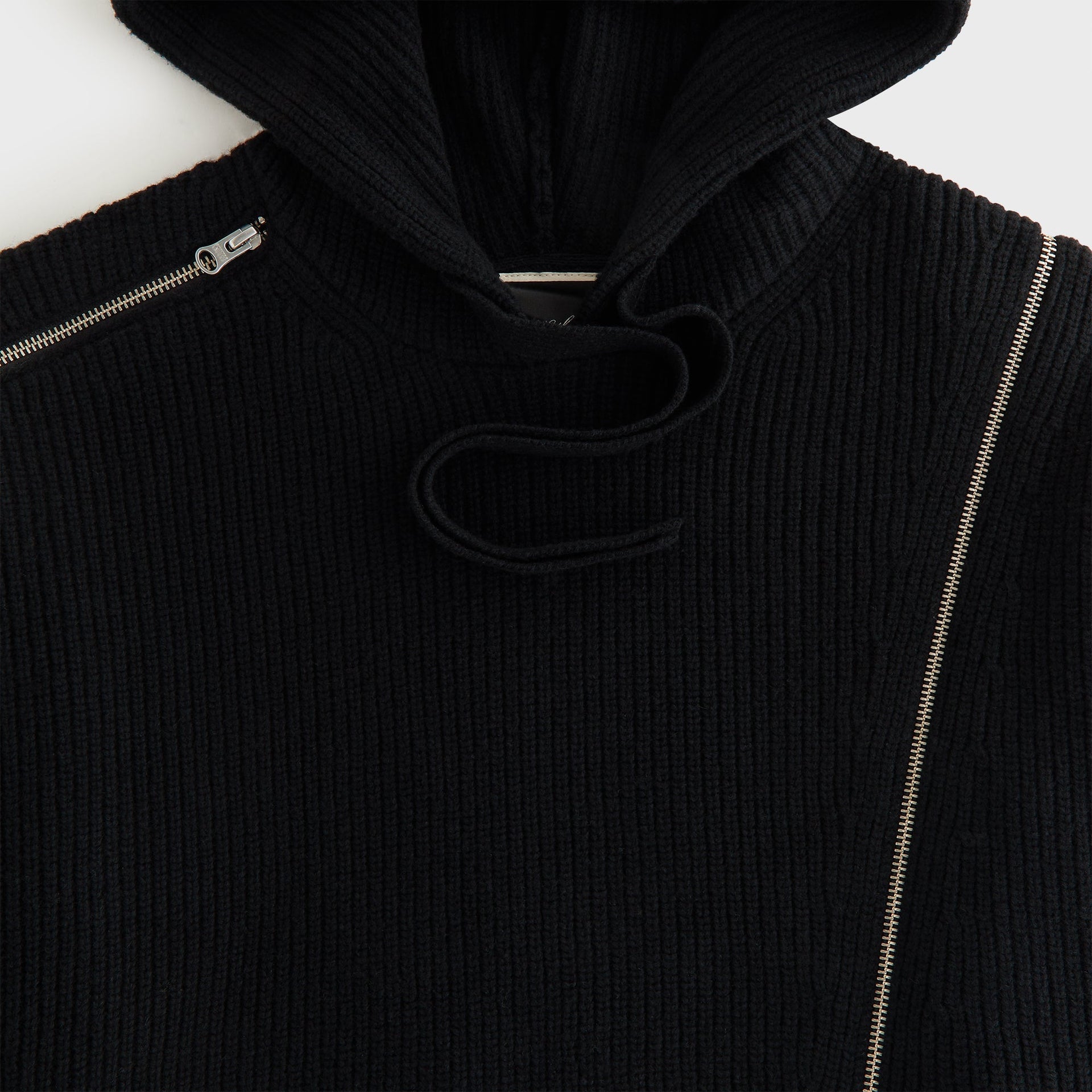 Kith Women Juni Zipper Sweater Hoodie - Black - PH