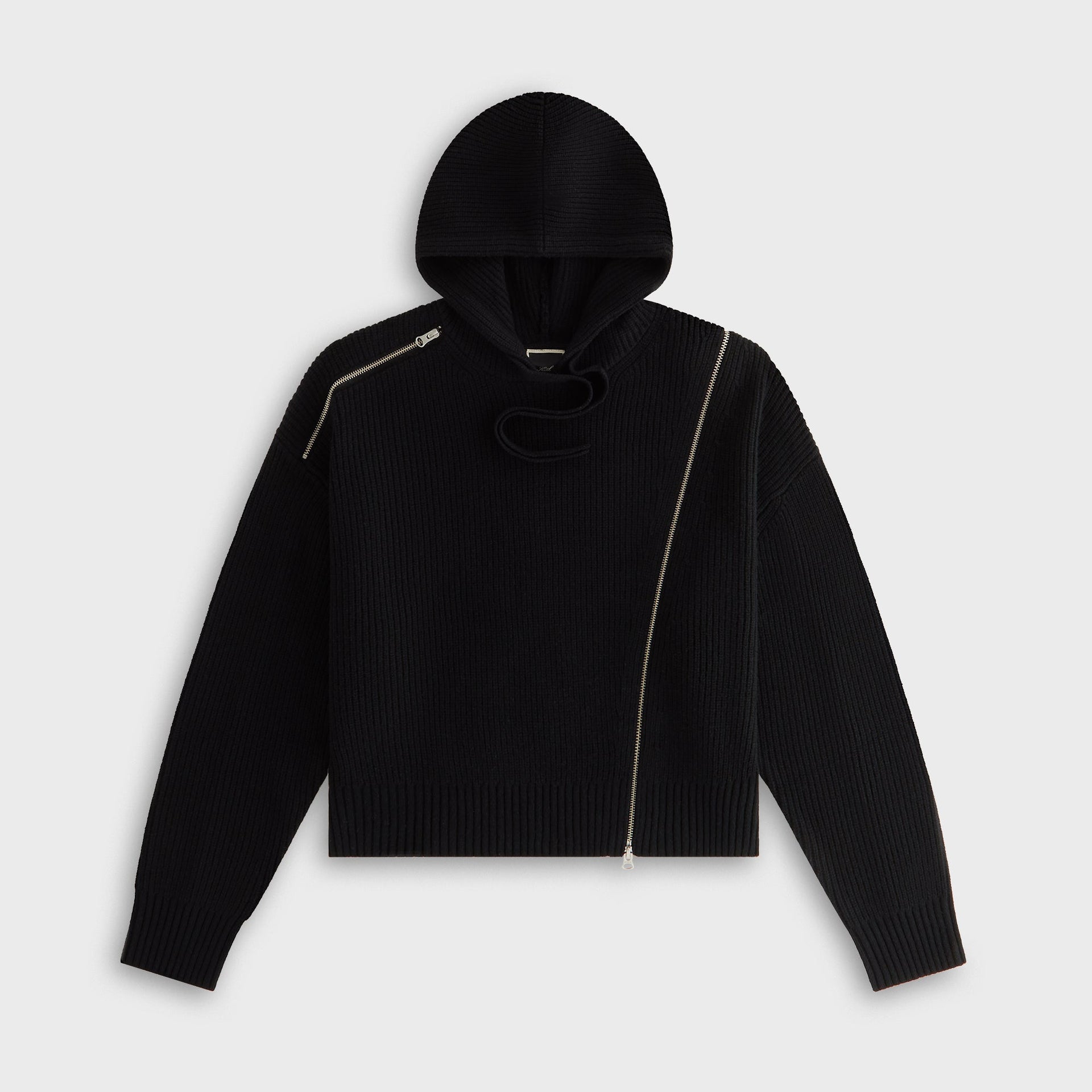 Kith Women Juni Zipper Sweater Hoodie - Black - PH