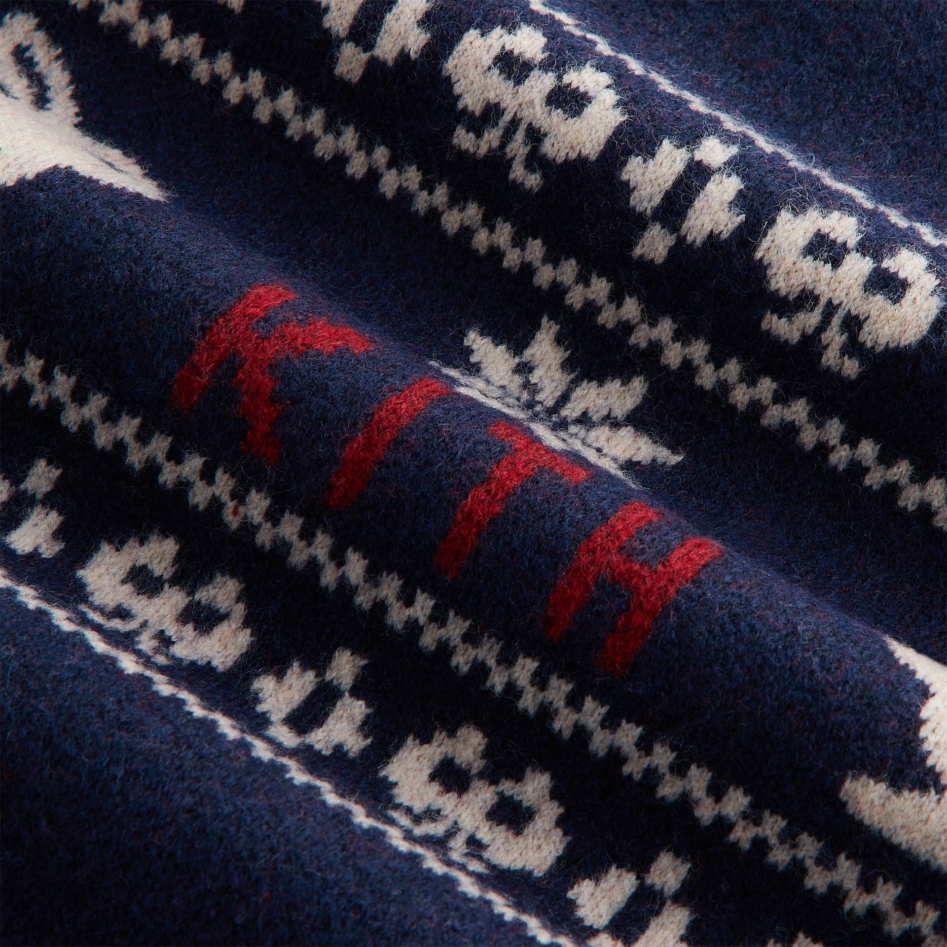 Kithmas Women Freja Cropped Bunny Sweater - Ink