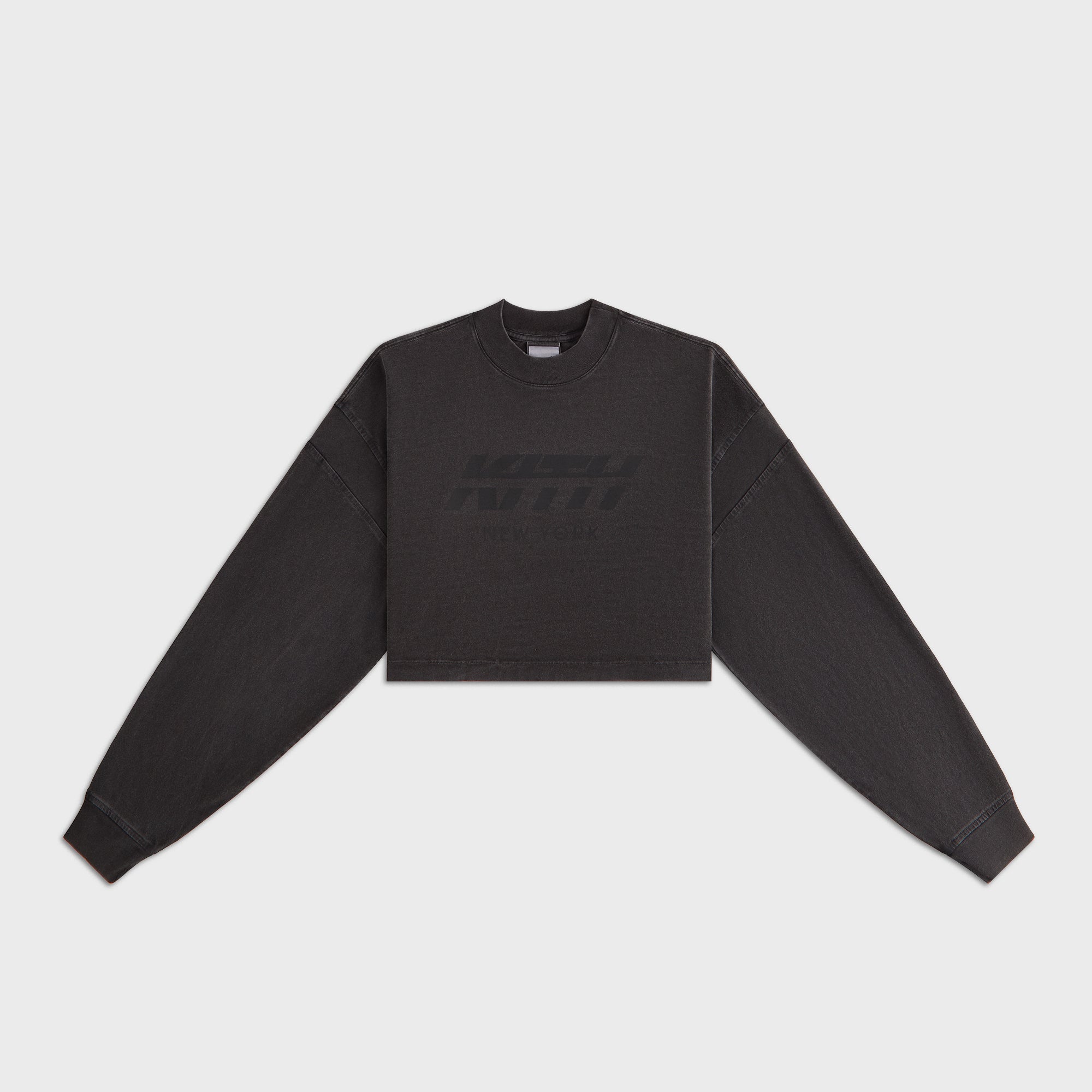 期間限定✨Kith Women Jasper Swift Long Sleeve Kith Women Jasper Swift Long Sleeve - Black – Kith Europe