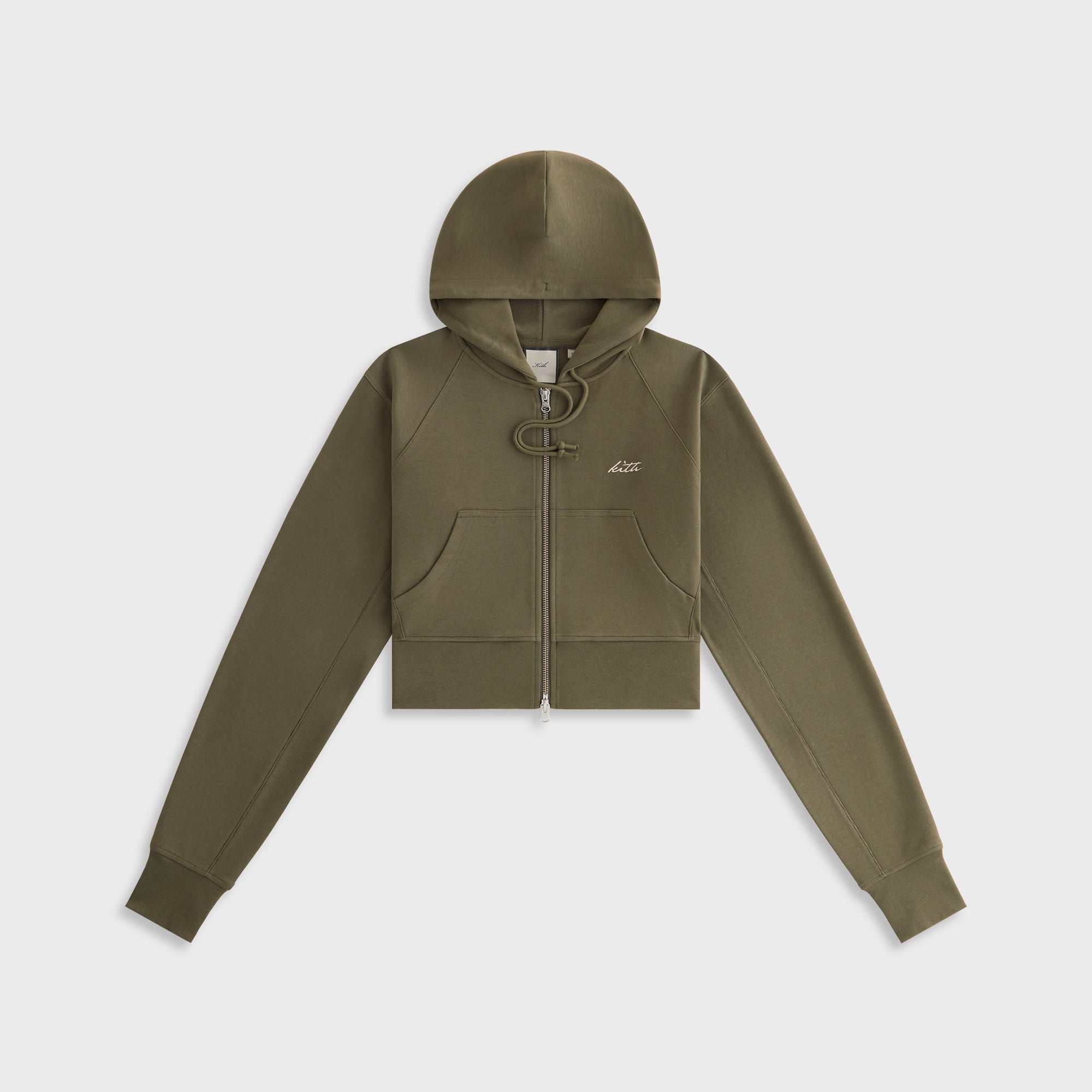 Kith Women Davin Cropped Hoodie - Canopy – Kith Europe