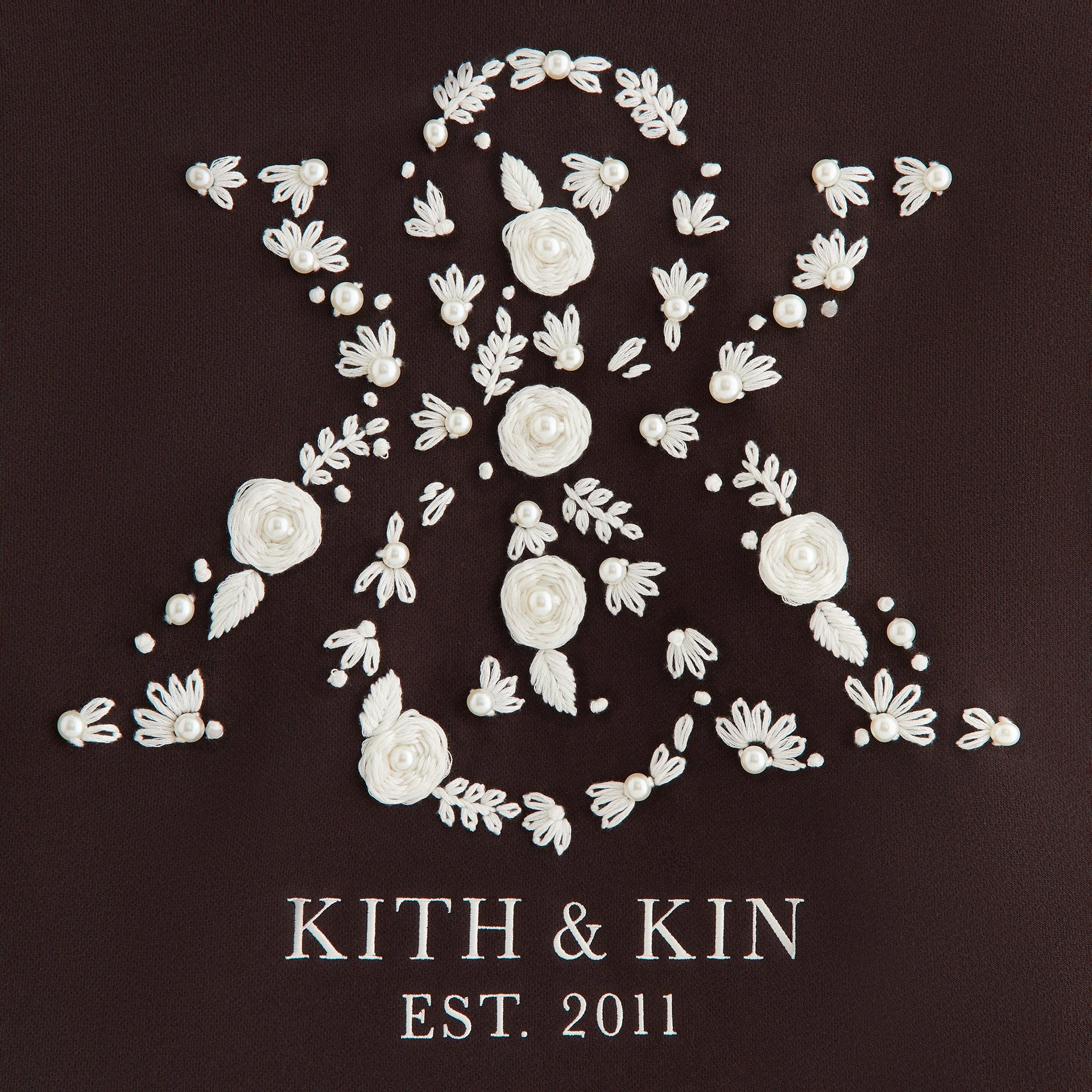 Kith Women Maverick Pearl Crest Hoodie - Incognito