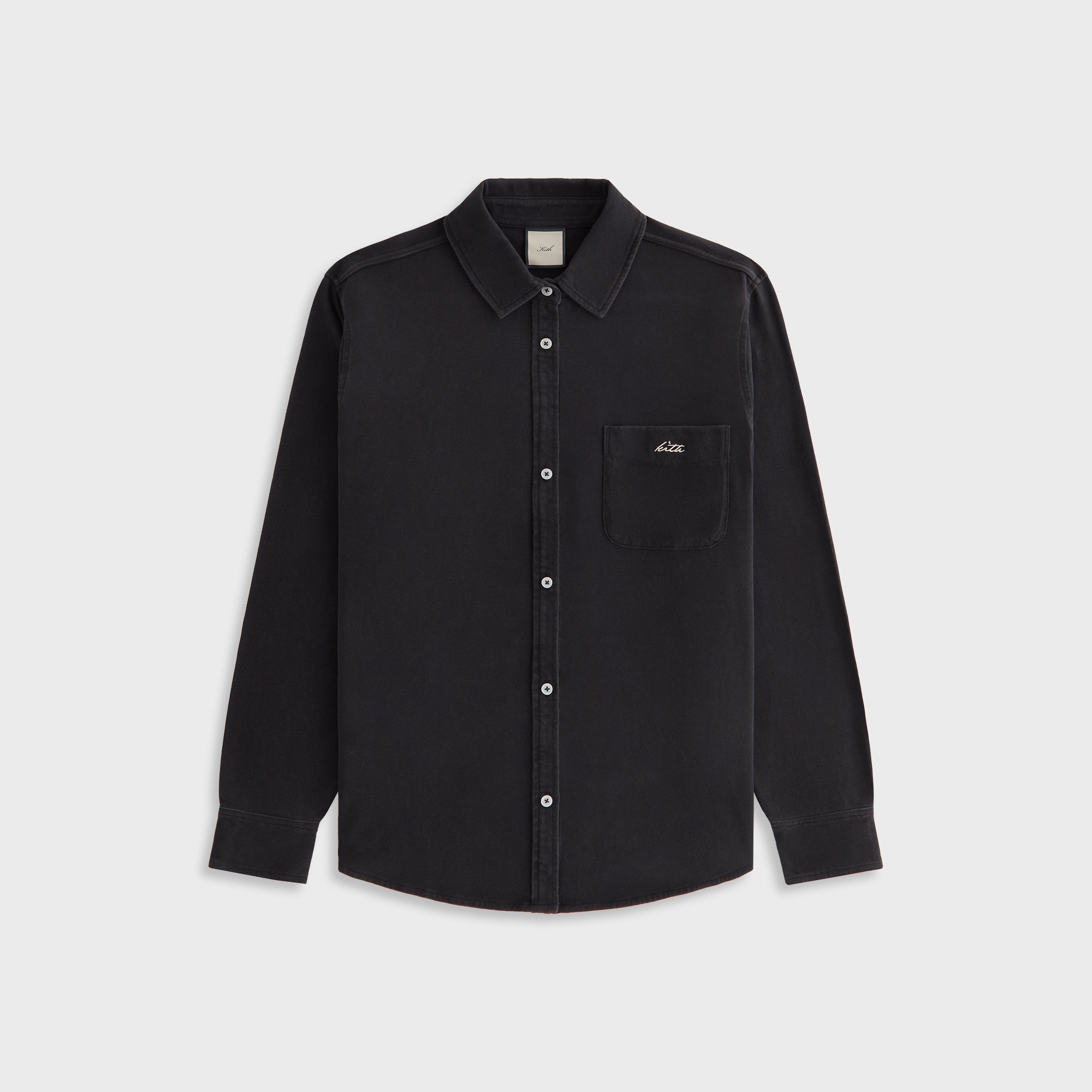 Kith Women Ora Jersey Shirt - Black – Kith Europe