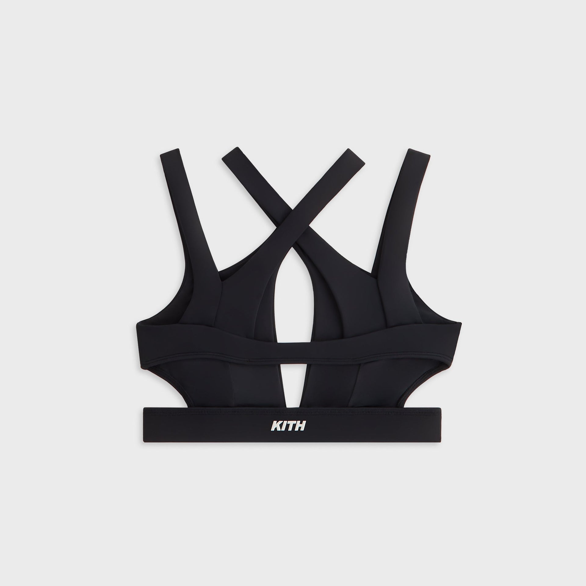 Kith Women Enhance Cross Halter Bra - Black