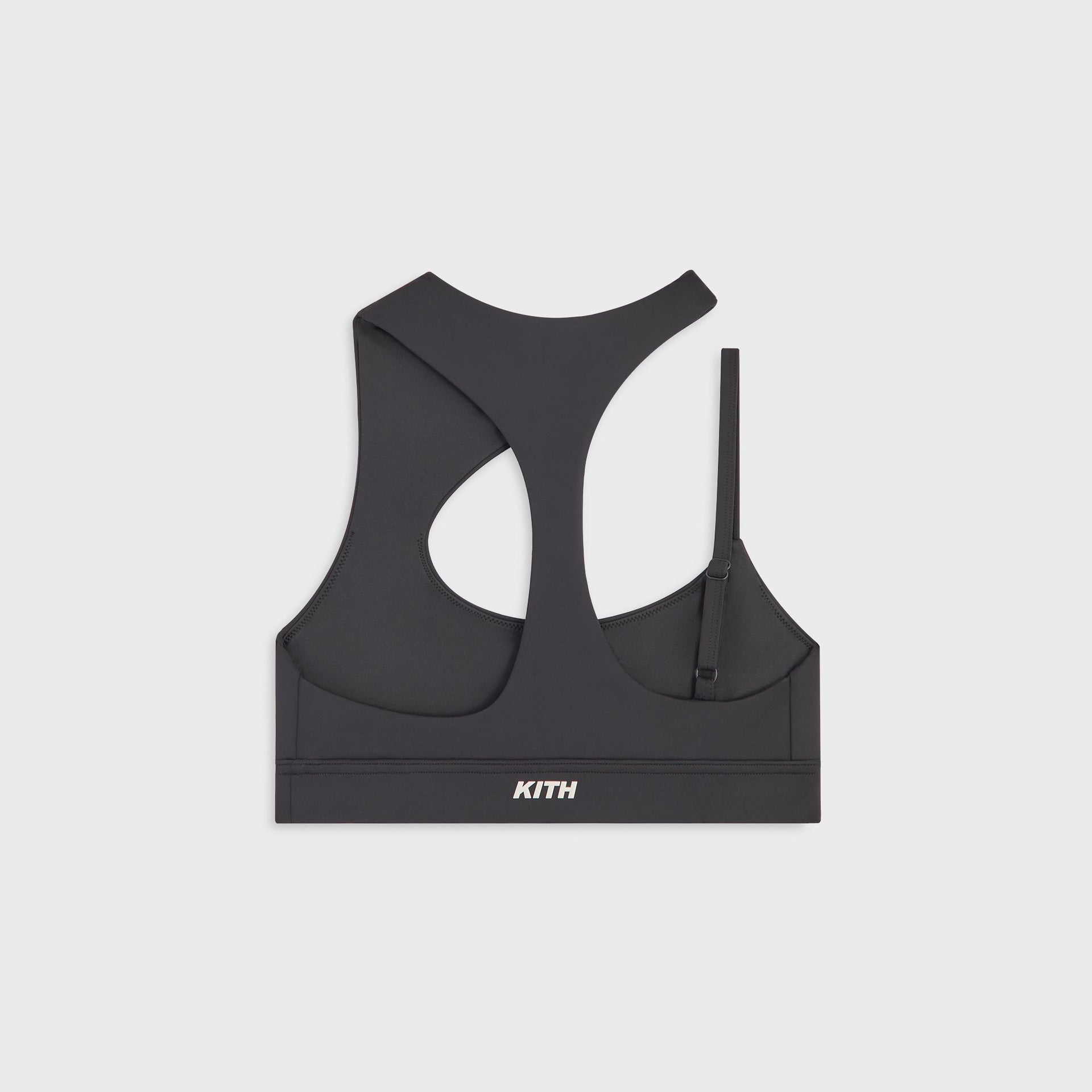 Kith Women Enhance Asymmetrical Racerback Bra - Black
