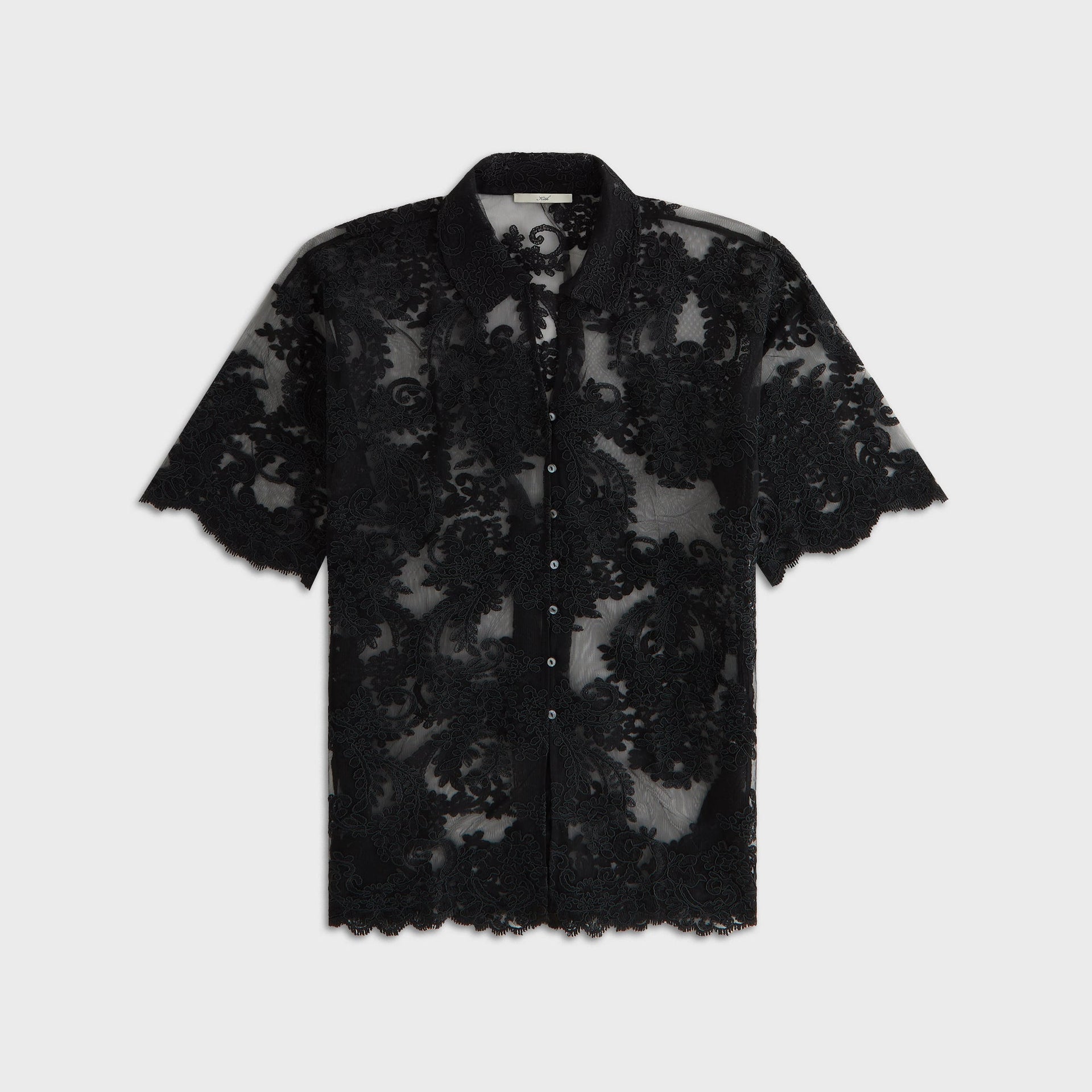 Lisa for Kith Women Laina Lace Overshirt - Black - PH