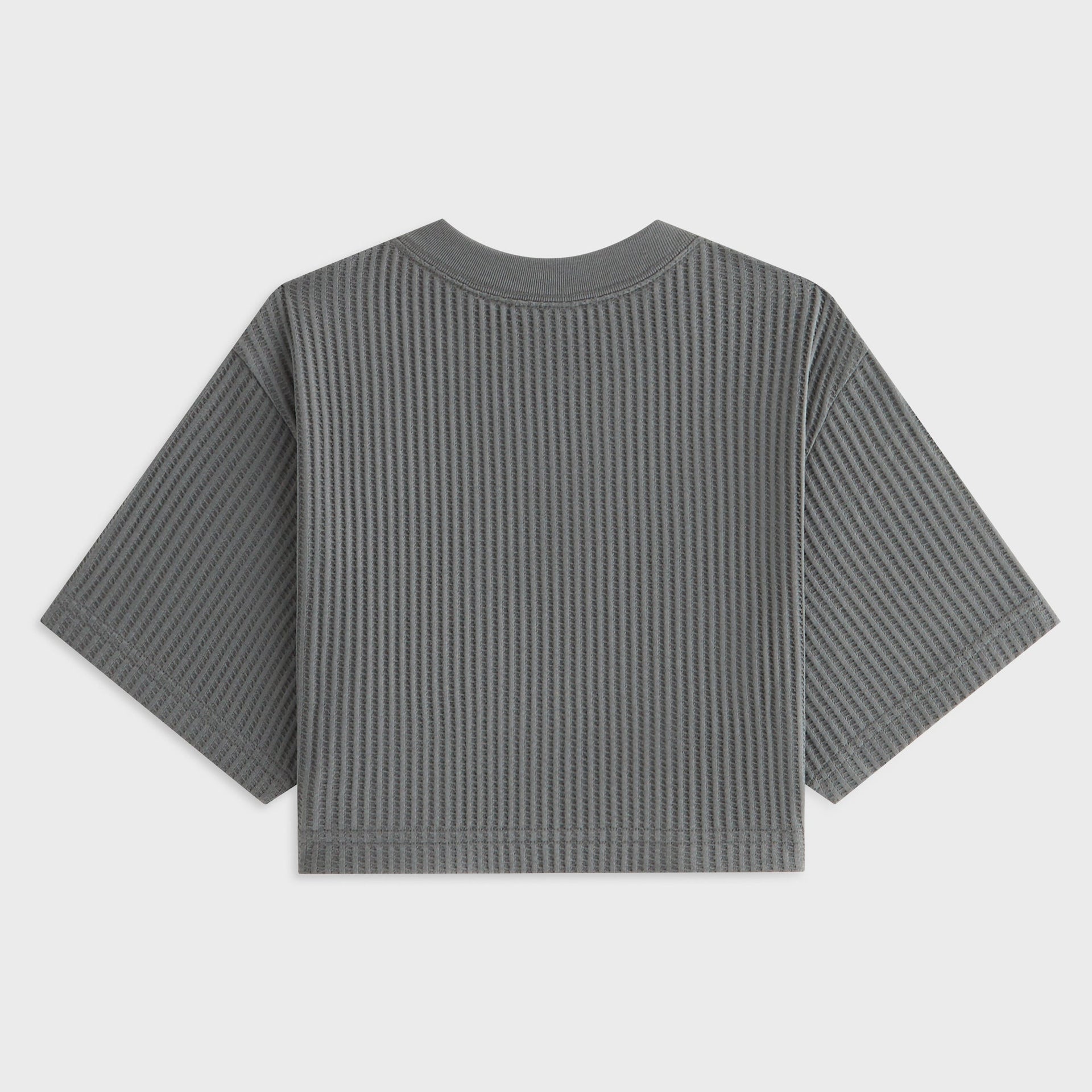 Kith Women Fei Waffle Cropped Tee - Island