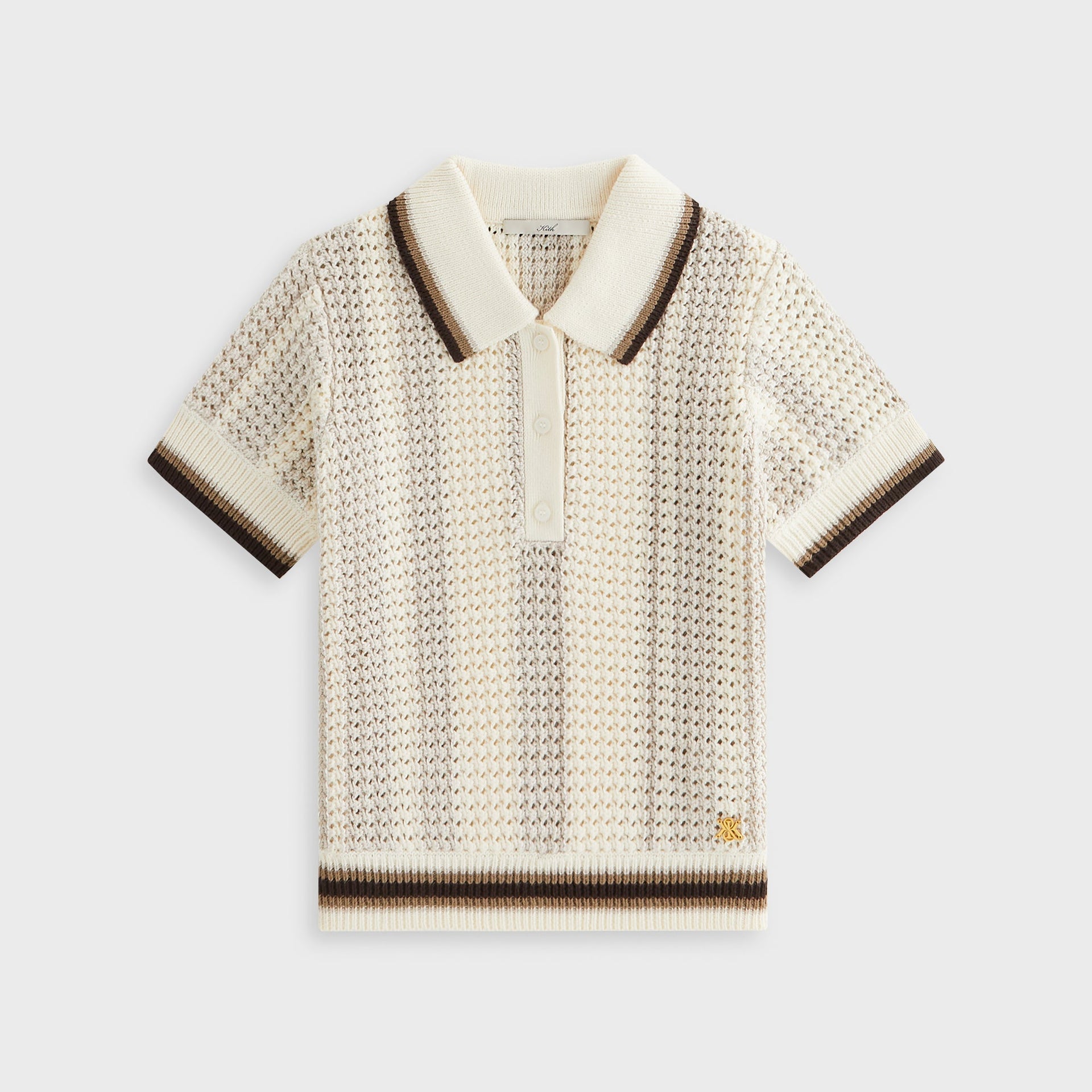 Kith Women Riven Crochet Polo - Legacy