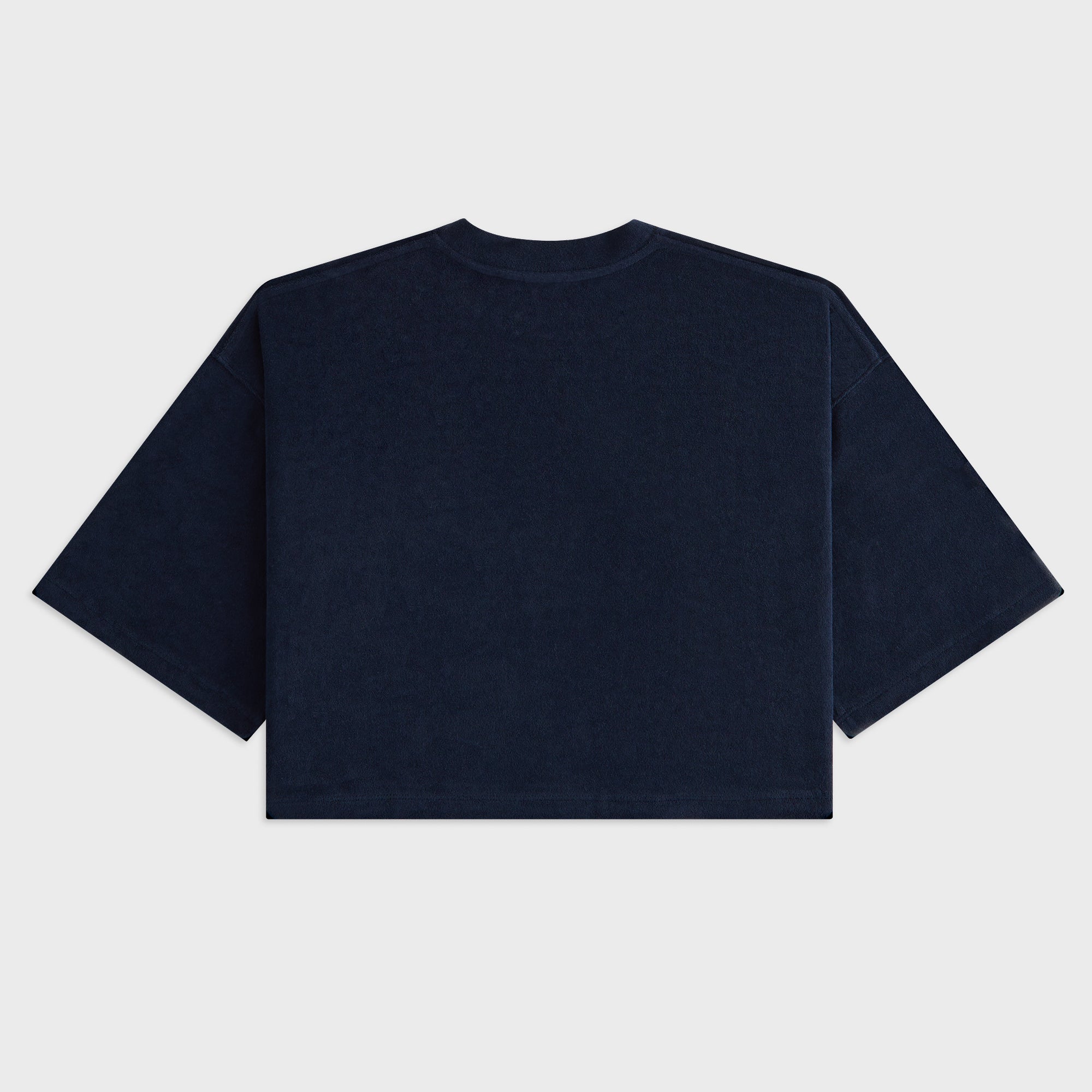 Kith Women Min Towel Terry Cropped Tee - Nocturnal – Kith Europe