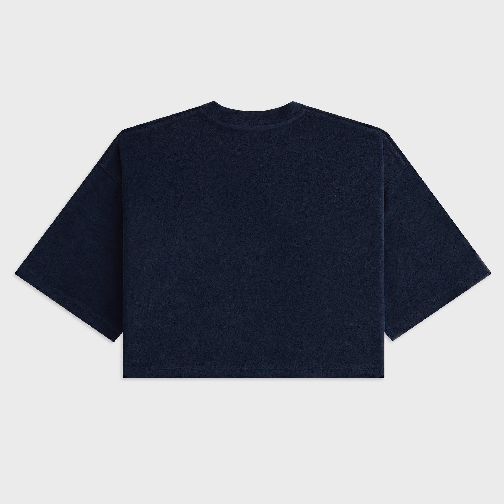 Kith Women Min Towel Terry Cropped Tee - Nocturnal