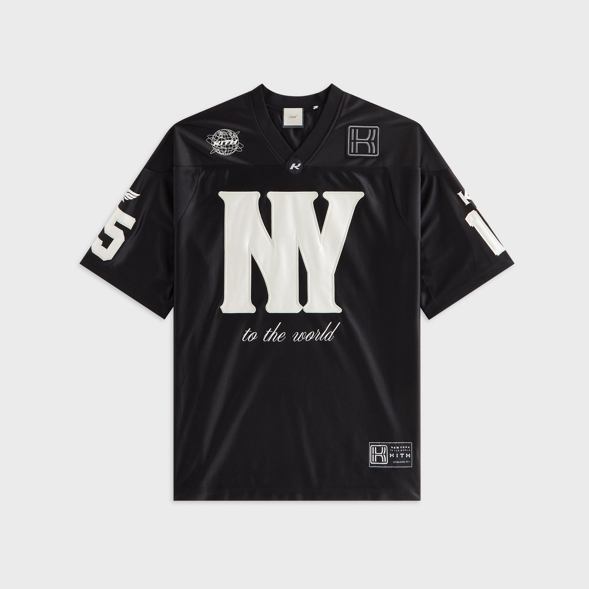 Kith Women Koda Football Jersey - Black – Kith Europe