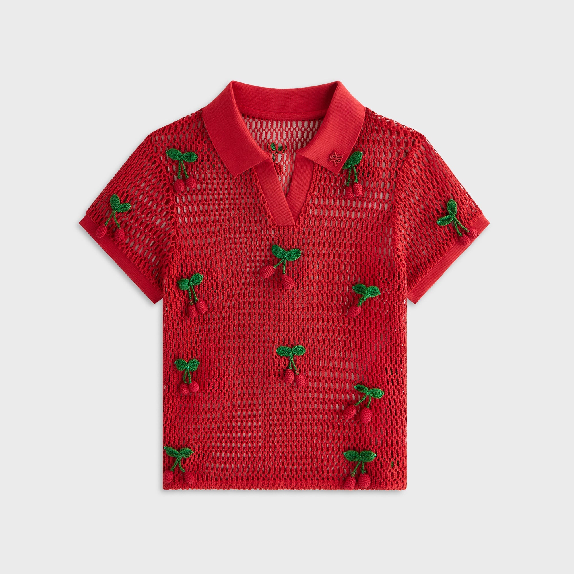 Kith Women Hedi Cherry Sweater Polo - Fury – Kith Europe