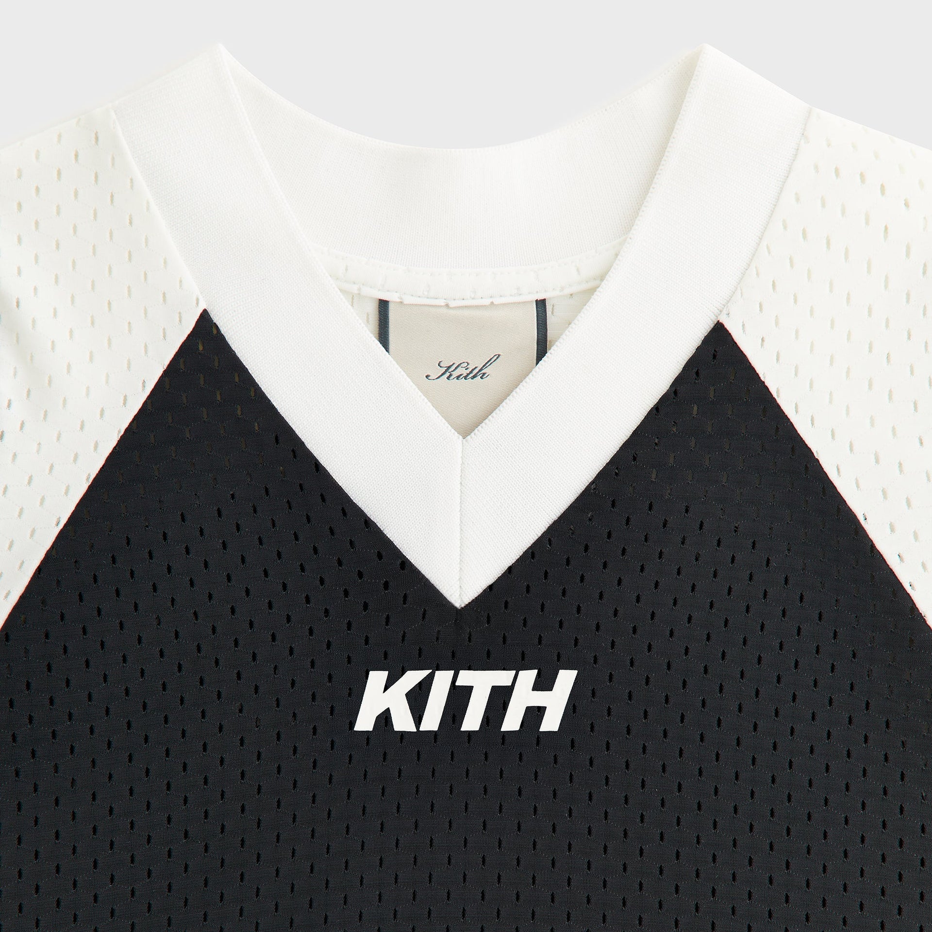 Kith Women Nicci II Paneled Mesh Tee - Black