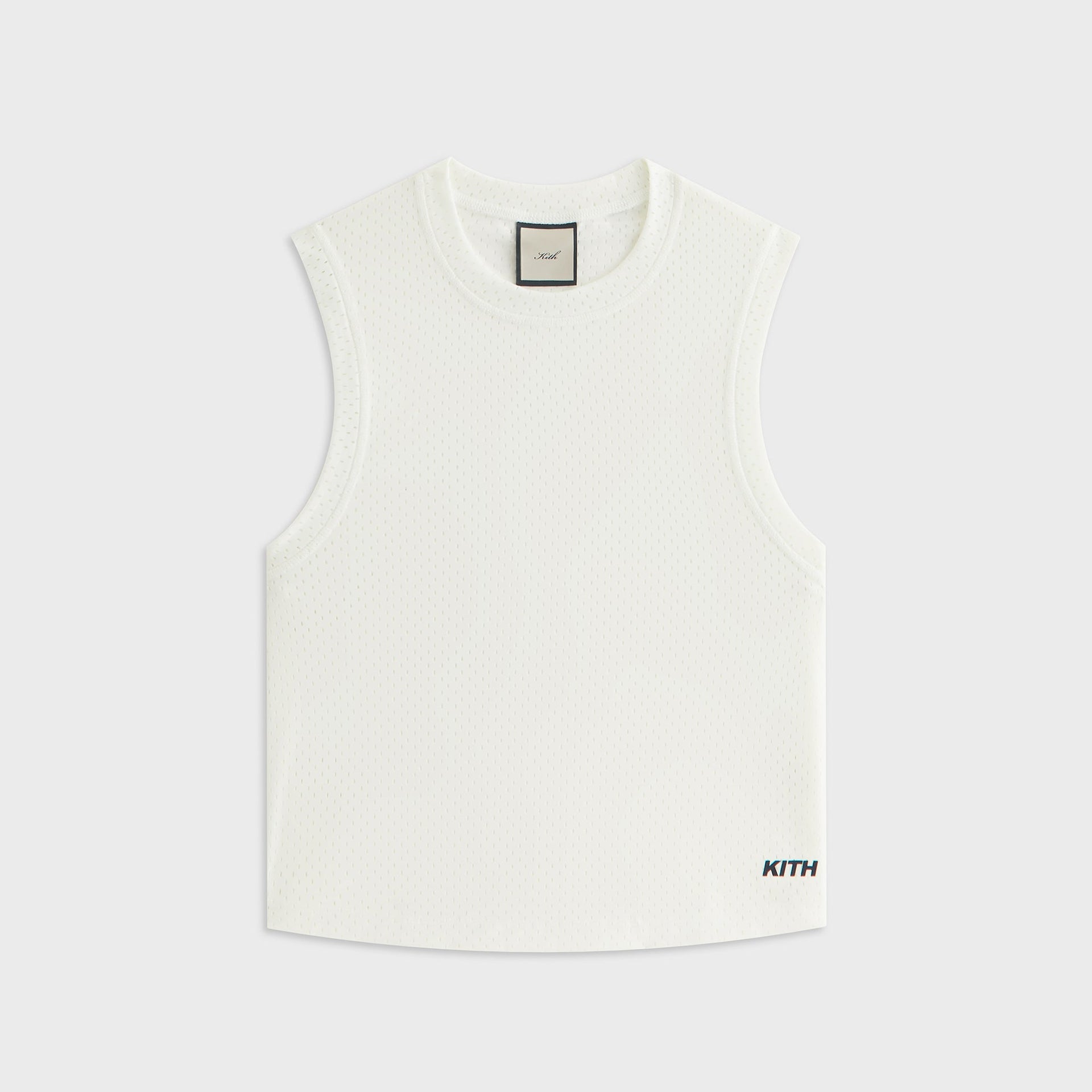 Kith Women Mera Mesh Muscle Tank - White - PH