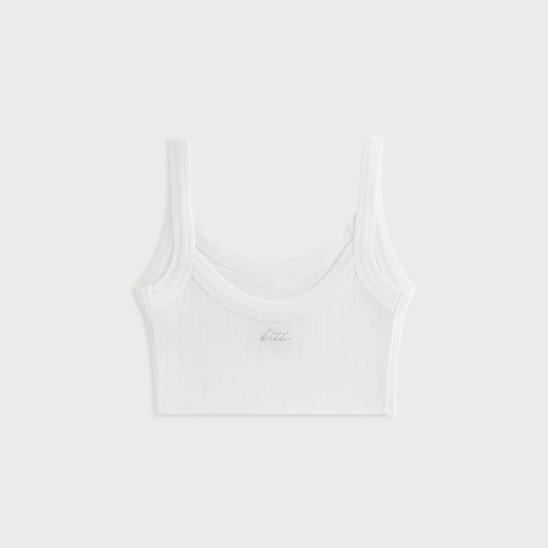 Kith Women Terra II Flat Rib Tank - White