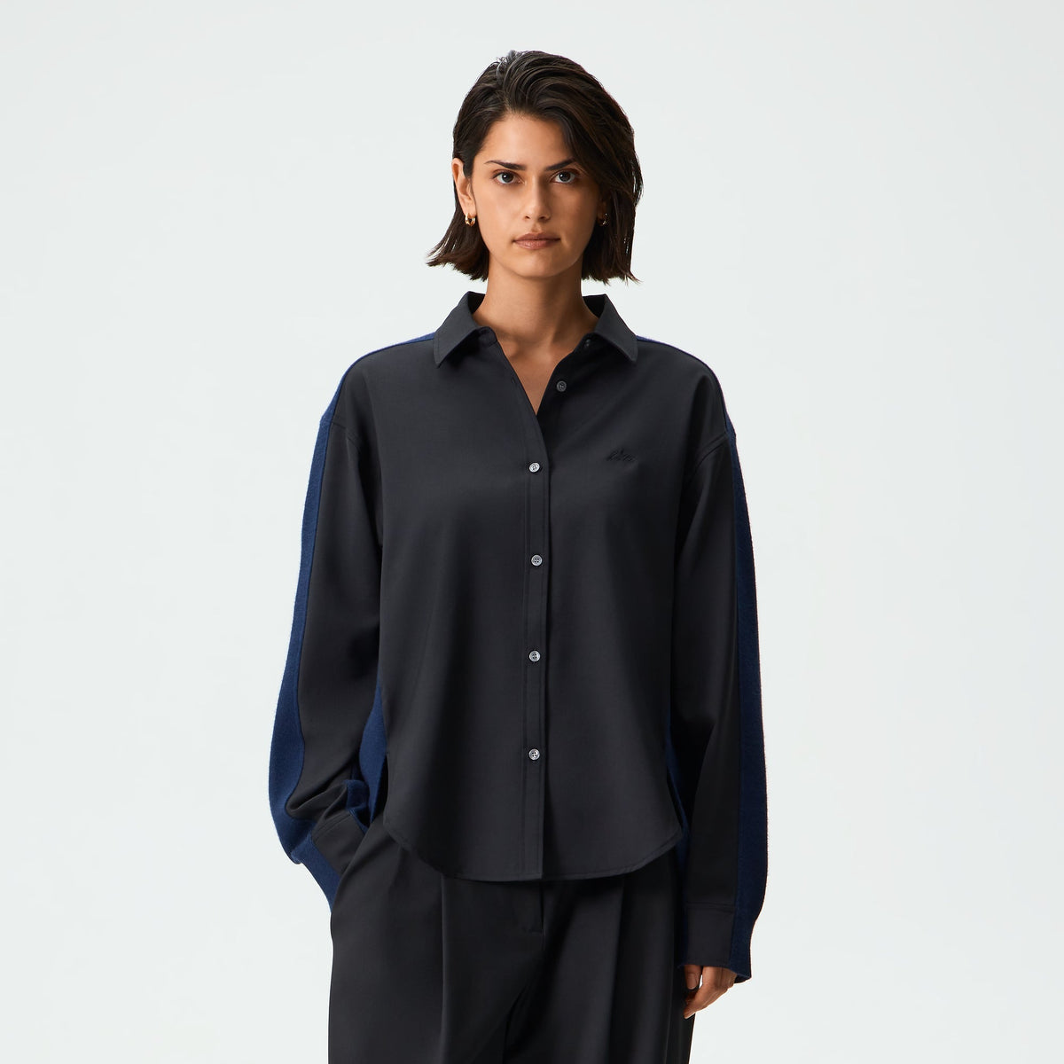 Kith Women Ora III Sweater Shirt - Black - PH