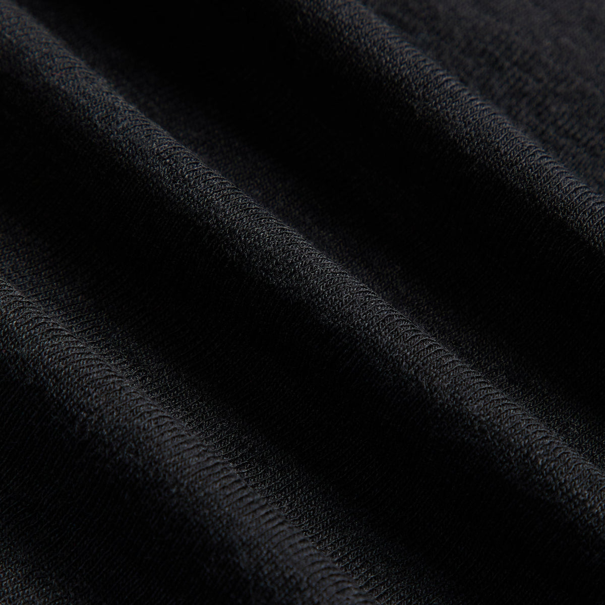 Kith Women Mulberry IV Wool Jersey Tee - Black
