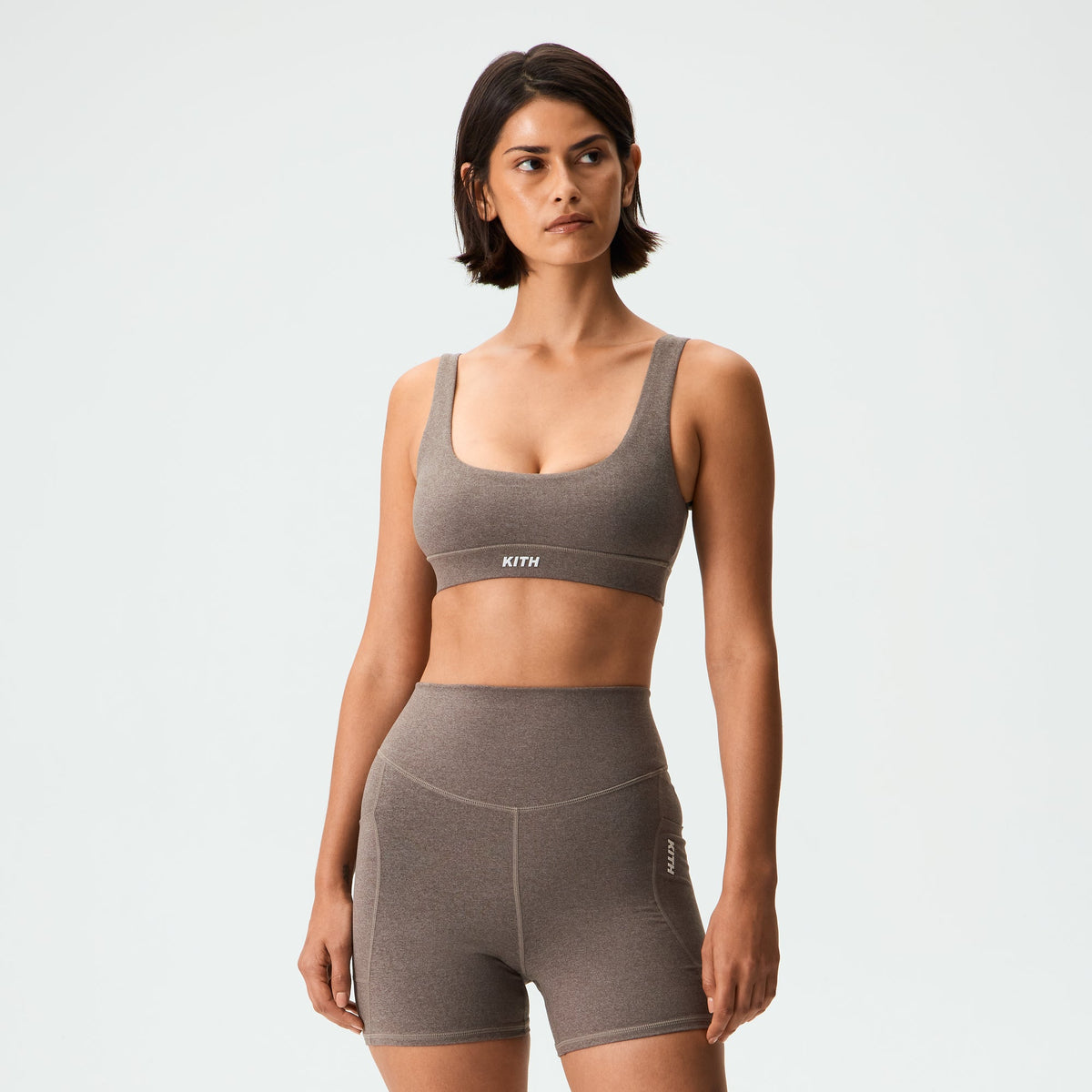 Kith Women Studio Elle U-Neck Bra - Cedarwood Heather