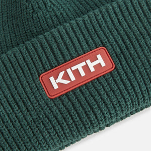 Kith Women Mia Beanie With Rubber Patch - Stadium