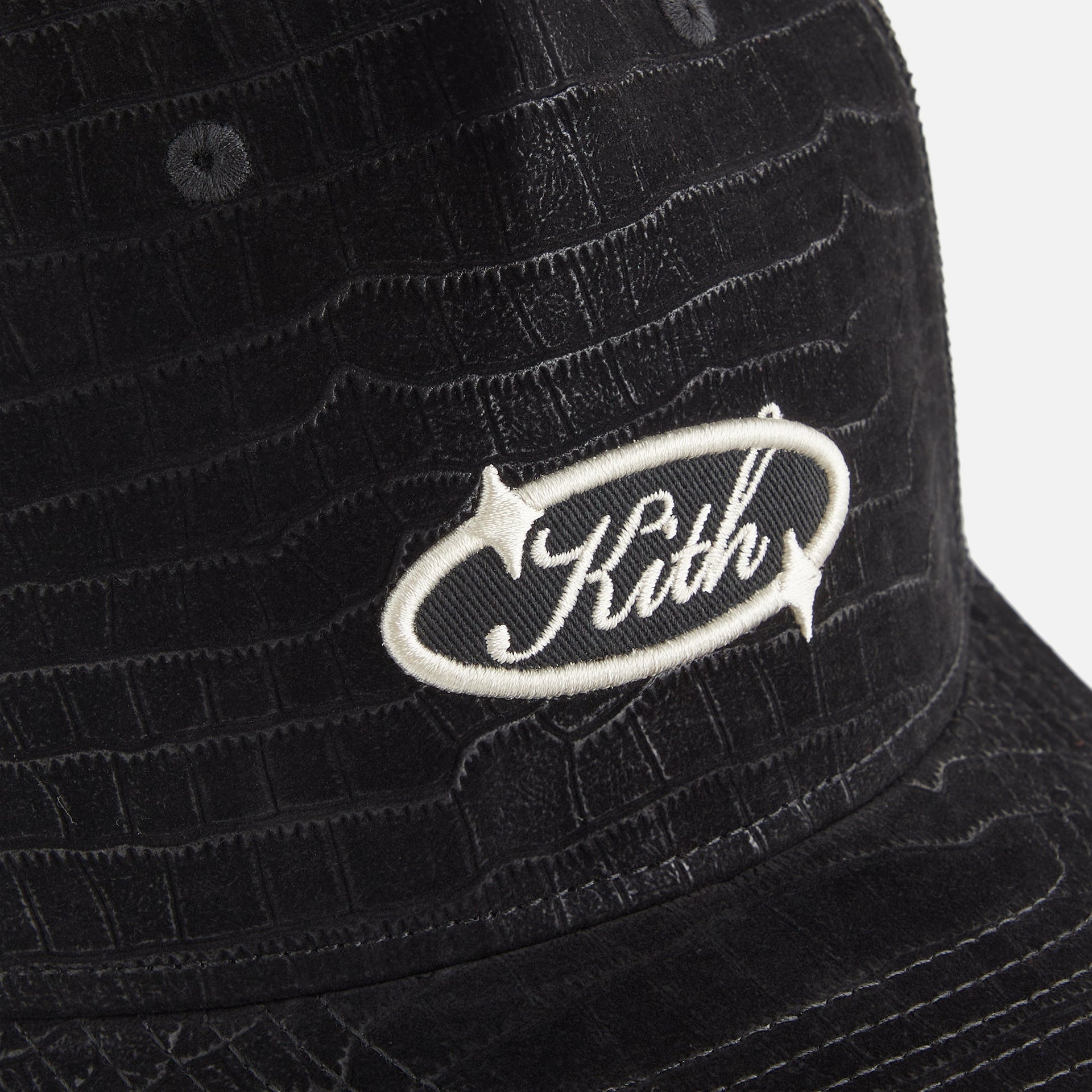 Kith Women Leather Trucker Cap - Black