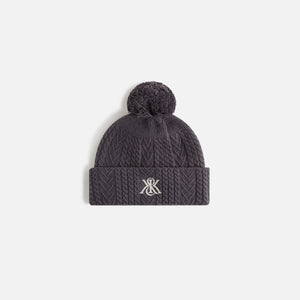 Kith Women Pom Pom Beanie - Somber