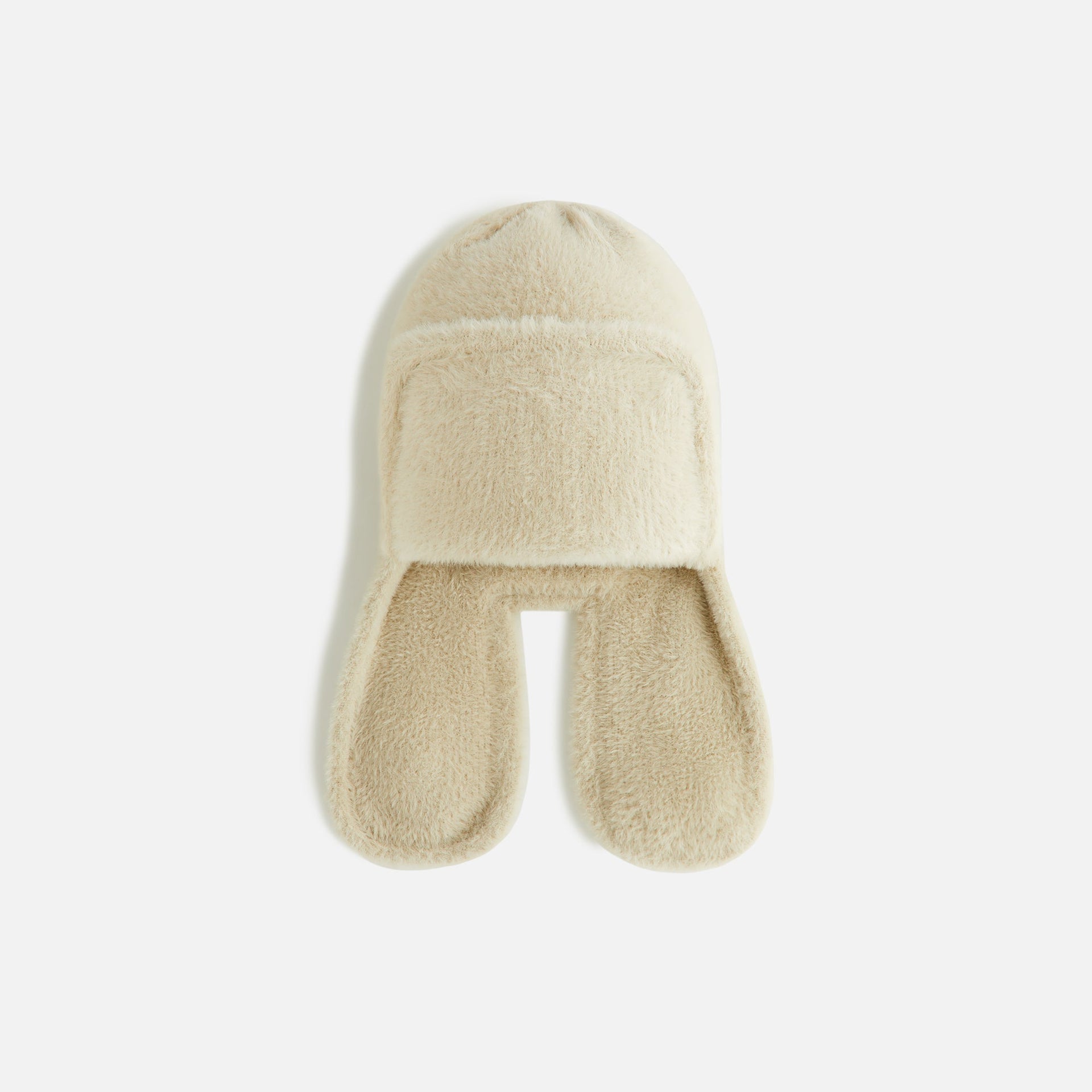 Kith Women Mohair Earflap Beanie - Oat