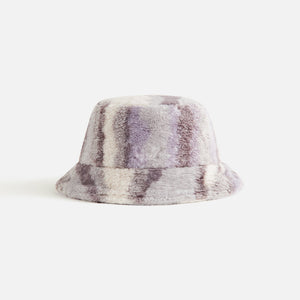 Kith Women Mixed Media Fleece Bucket Hat - Thunder