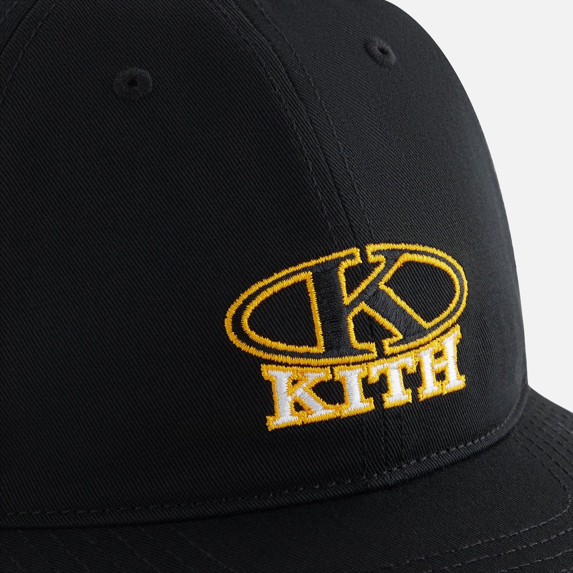 Kith Women Ellipse Logo Twill Classic Cap - Black